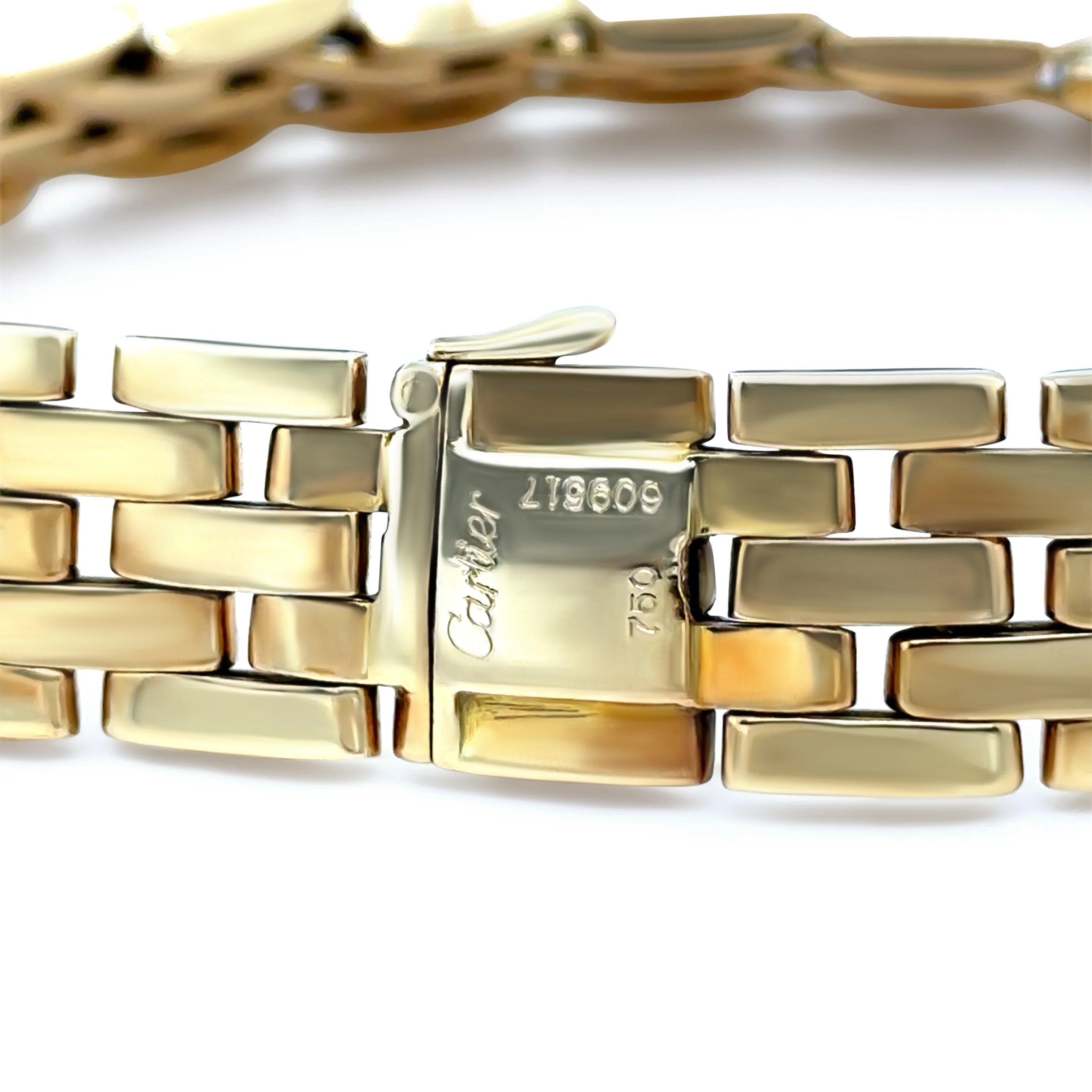 Cartier Maillon Panthère 18ct Yellow Gold Necklace 148.73g - Image 3