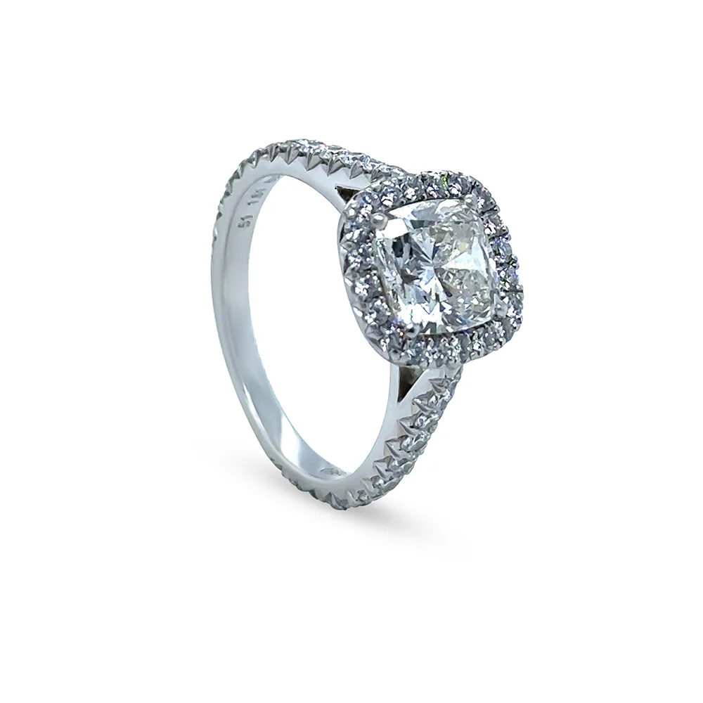 Cartier Platinum Destinée Diamond Ring 2.31ct 5.43g - Image 12