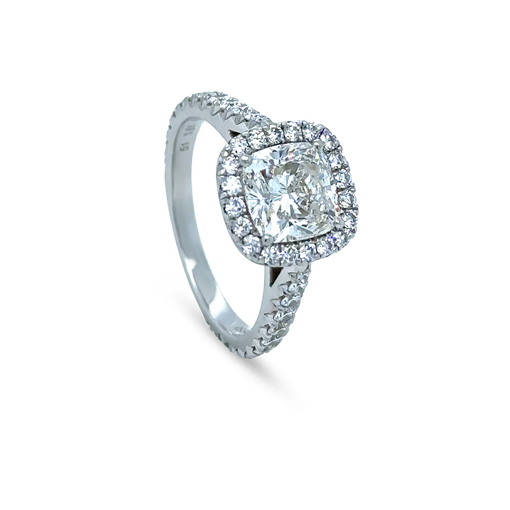Cartier Platinum Destinée Diamond Ring 2.31ct 5.43g - Image 7