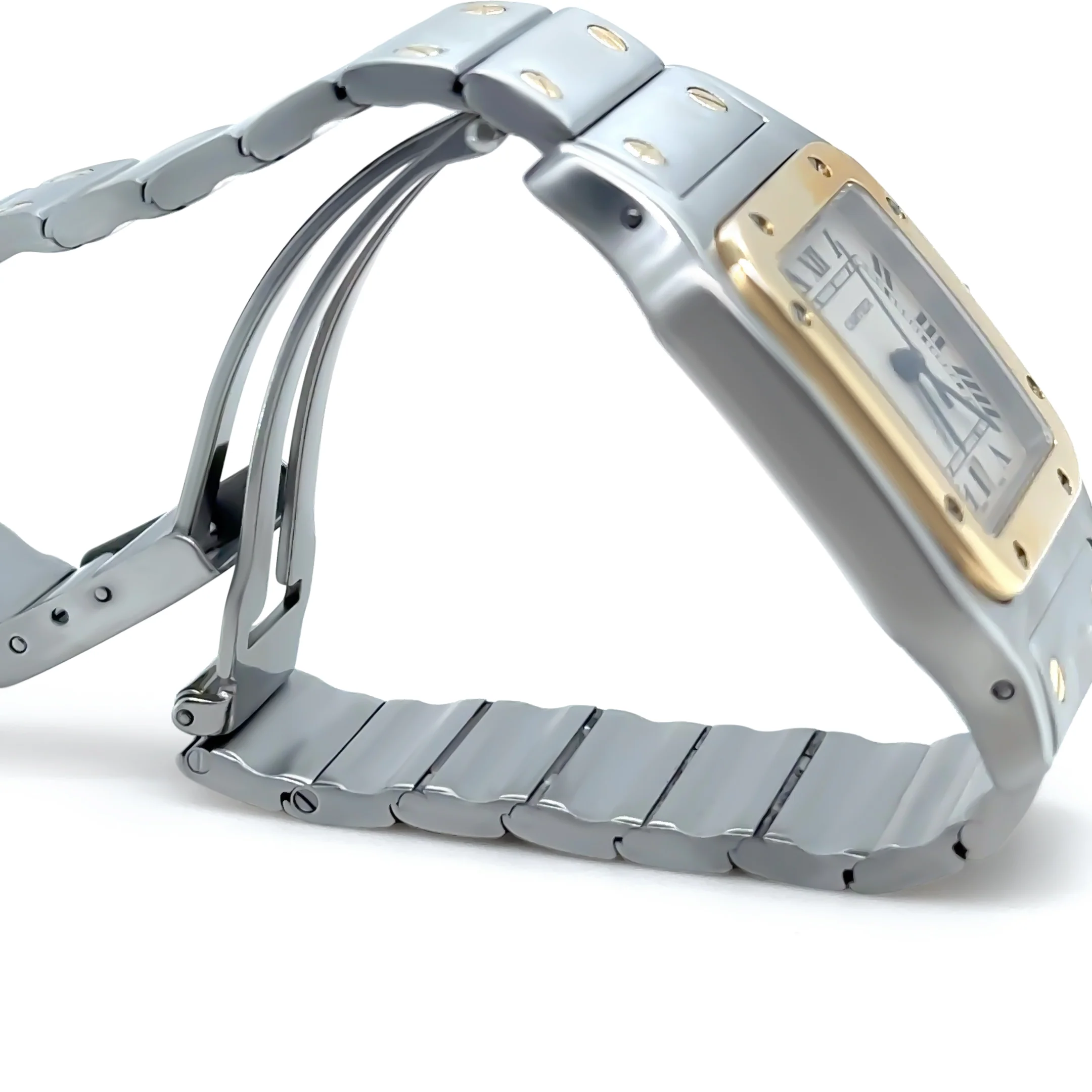 Cartier Santos Galbée Quartz Two-Tone Watch - Image 4