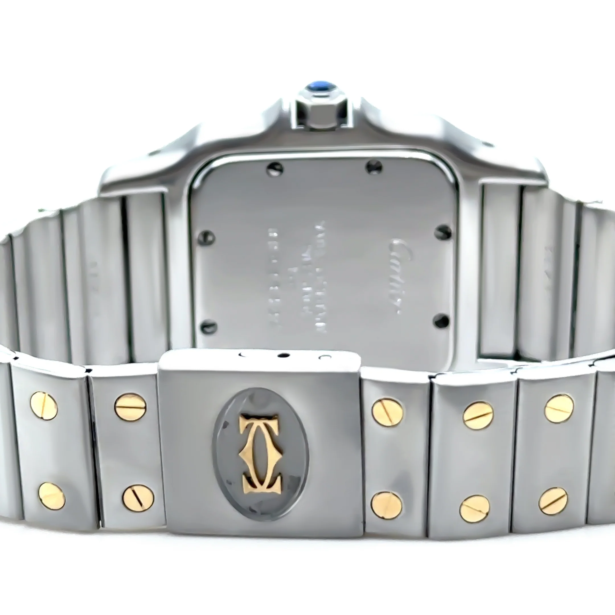Cartier Santos Galbée Quartz Two-Tone Watch - Image 9