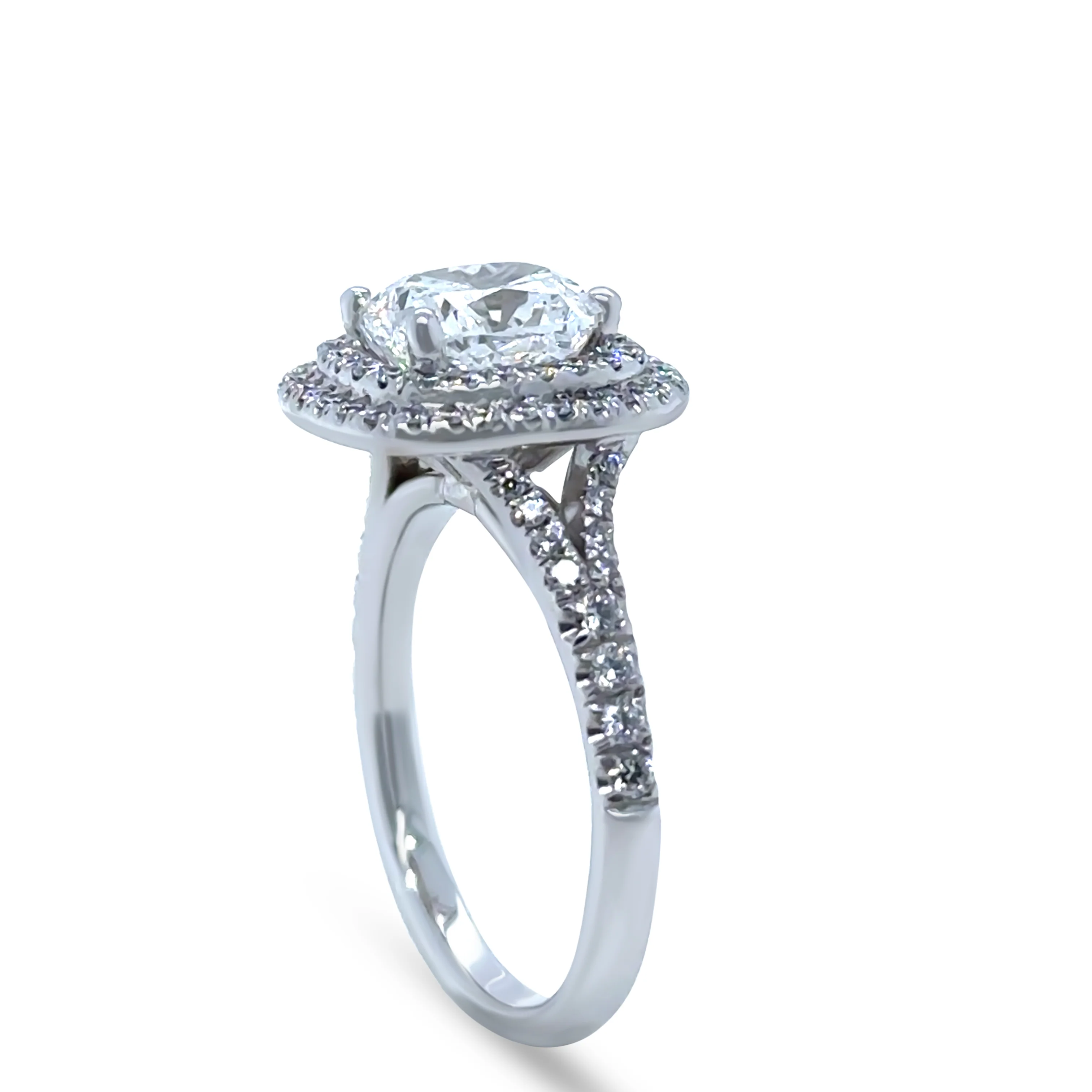 Cerrone 18ct White Gold Double Halo Cushion Cut Diamond Ring 2.27ct - Image 10