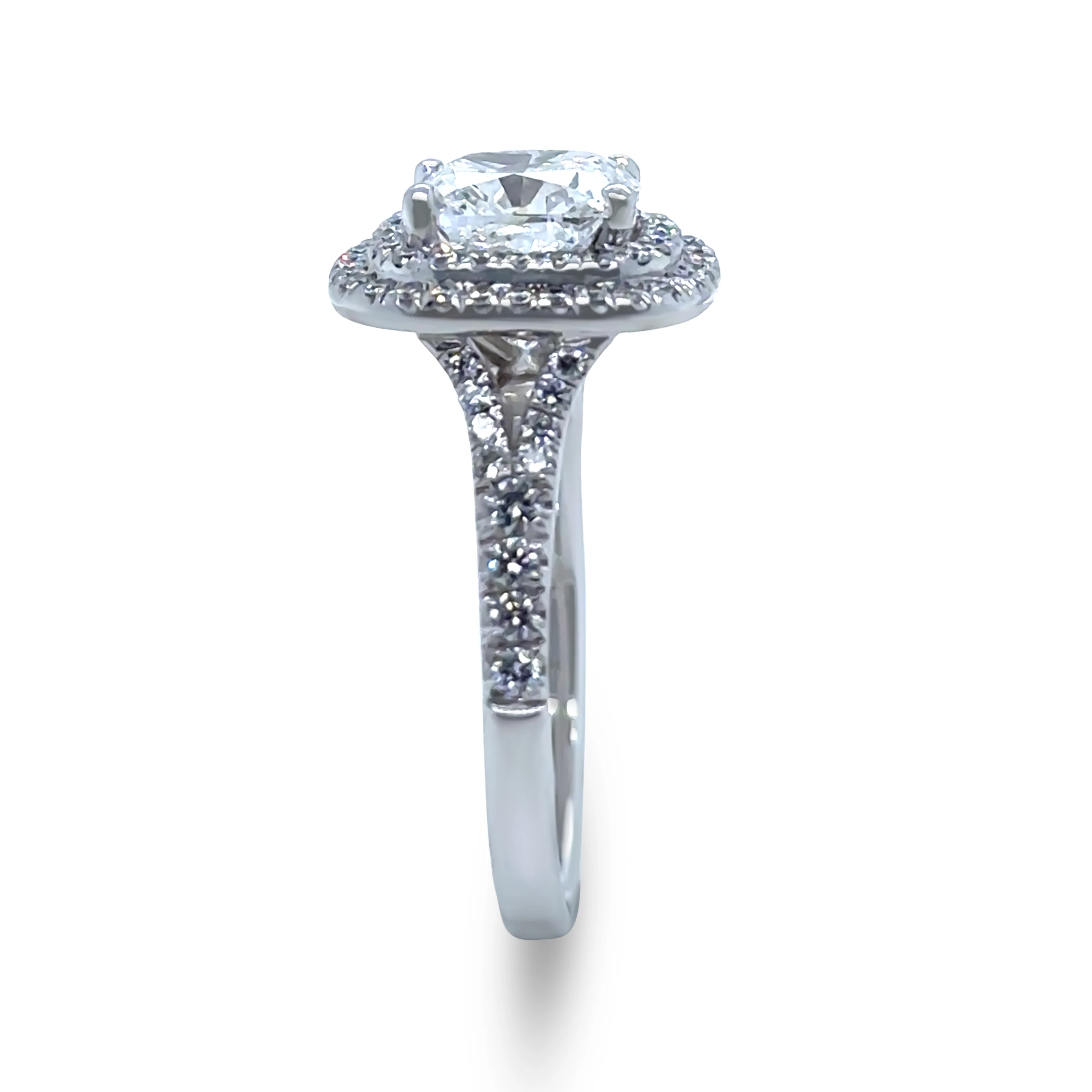 Cerrone 18ct White Gold Double Halo Cushion Cut Diamond Ring 2.27ct - Image 9