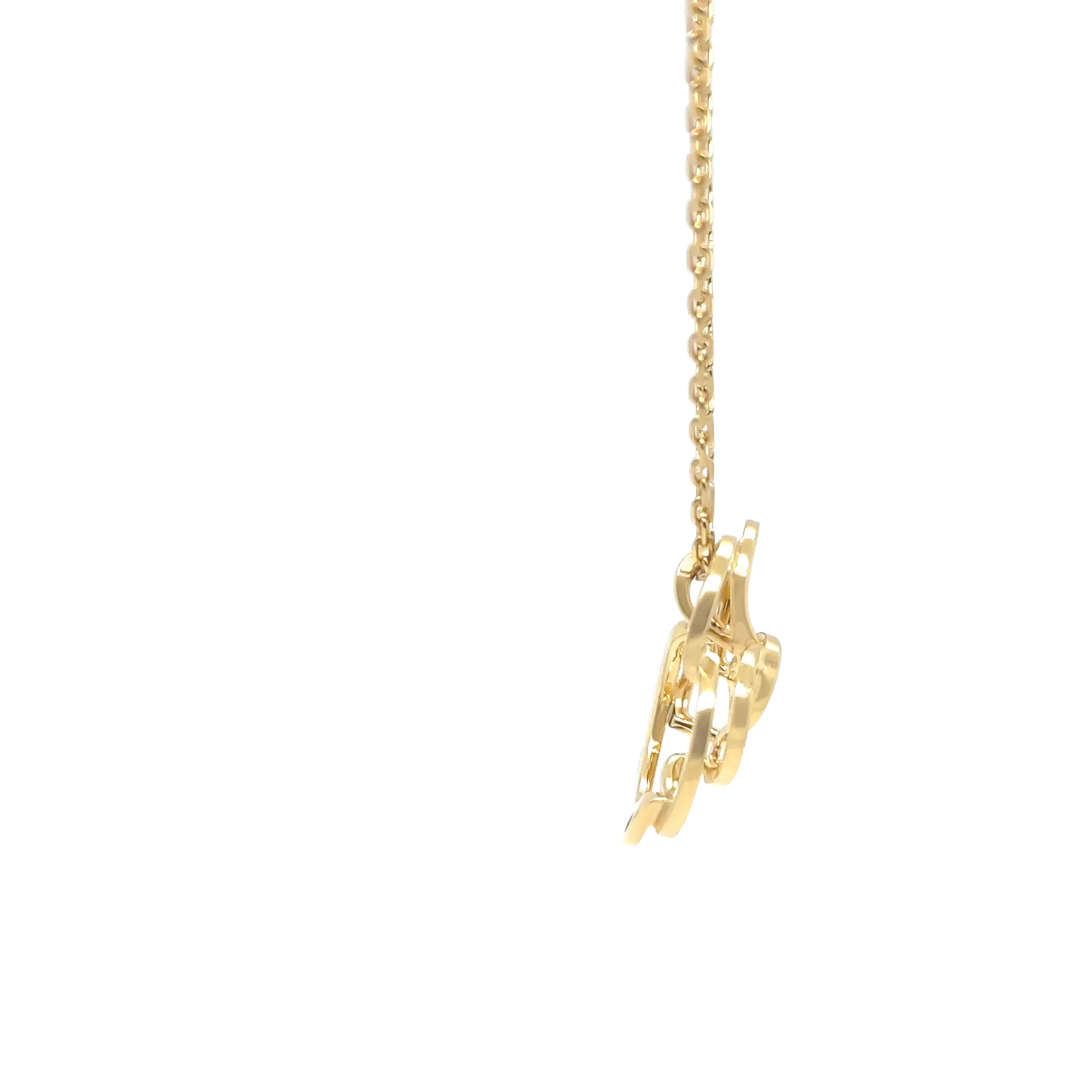 Chanel 18ct Yellow Gold Fil De Camélia Necklace - 6.06g - Image 5