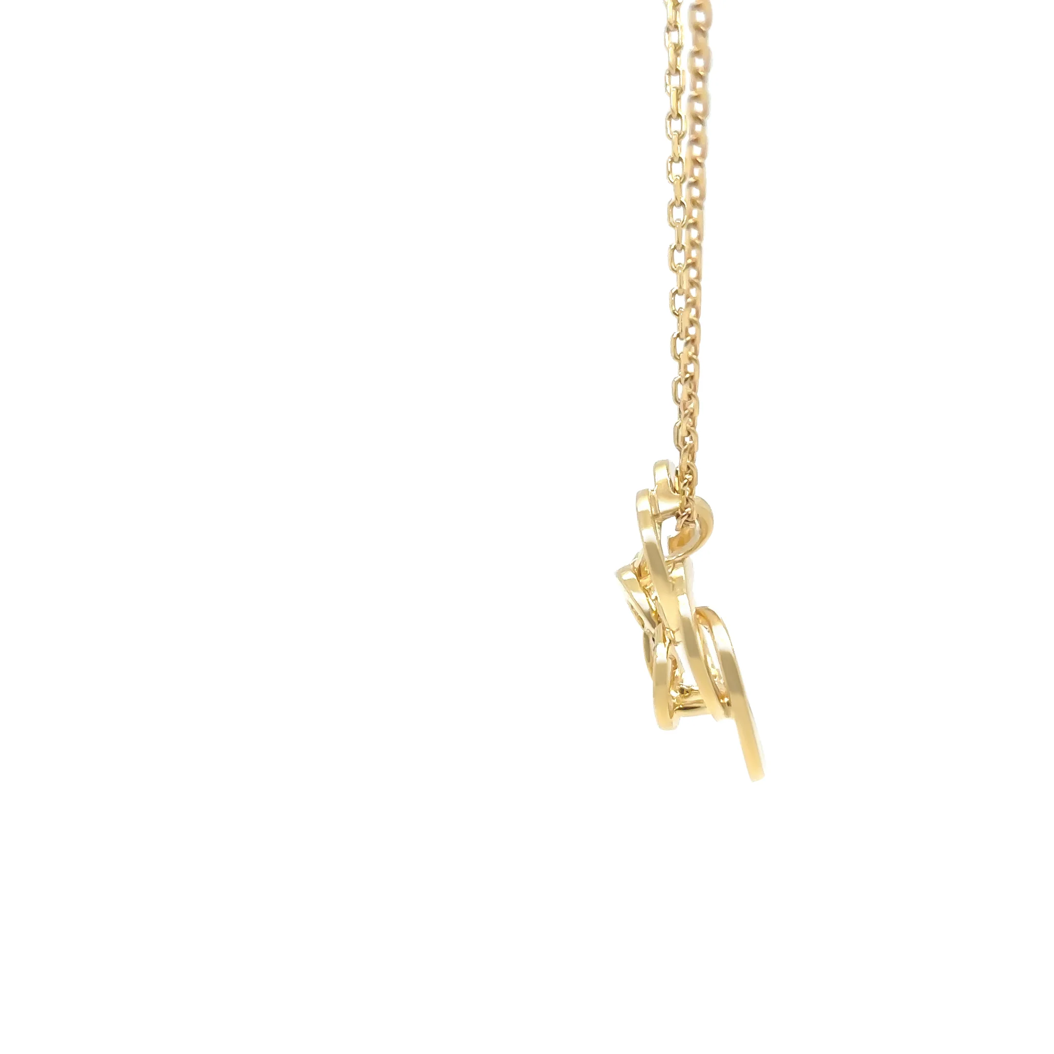 Chanel 18ct Yellow Gold Fil De Camélia Necklace - 6.06g - Image 6