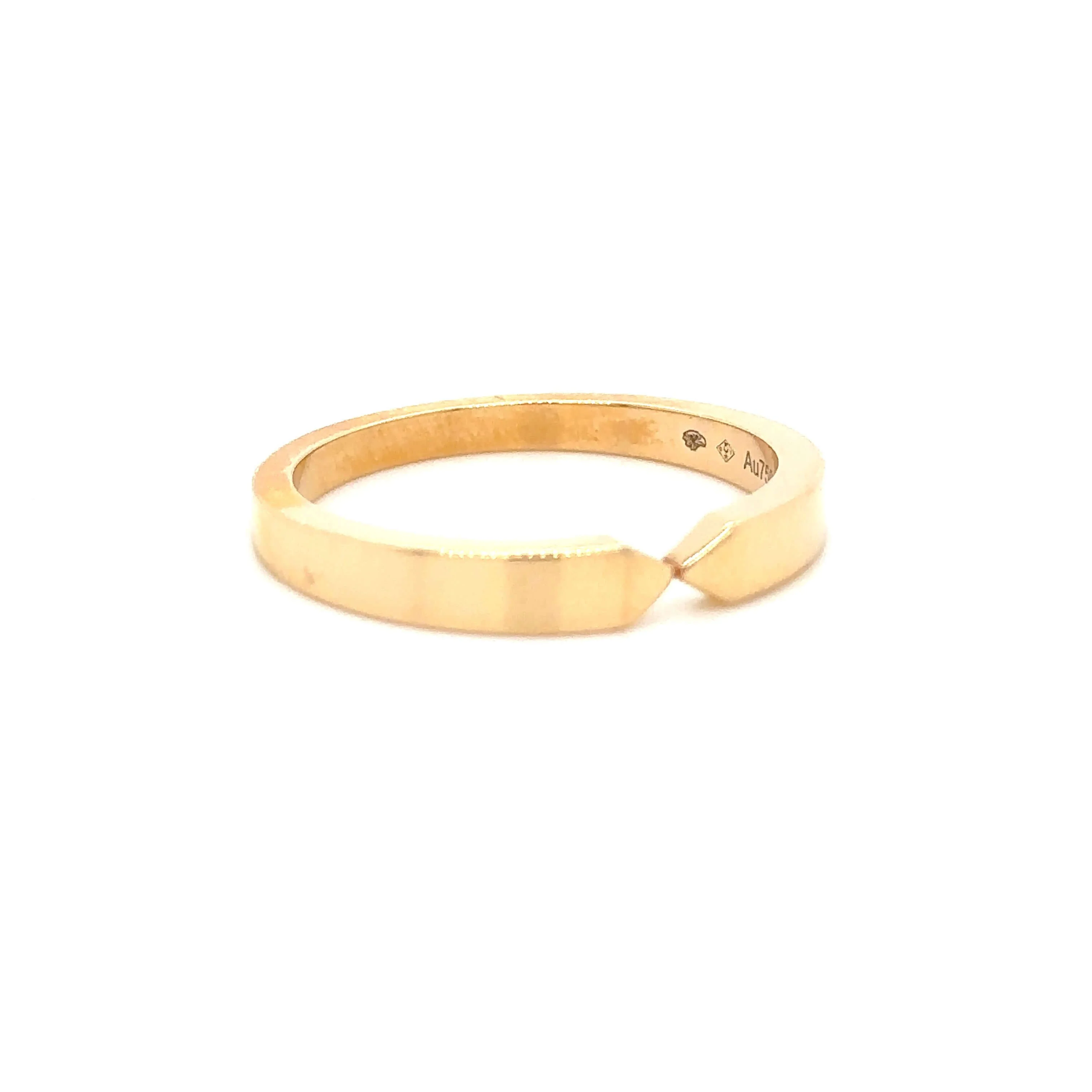 Chaumet Triomphe de Wedding Band Rose Gold - Image 3