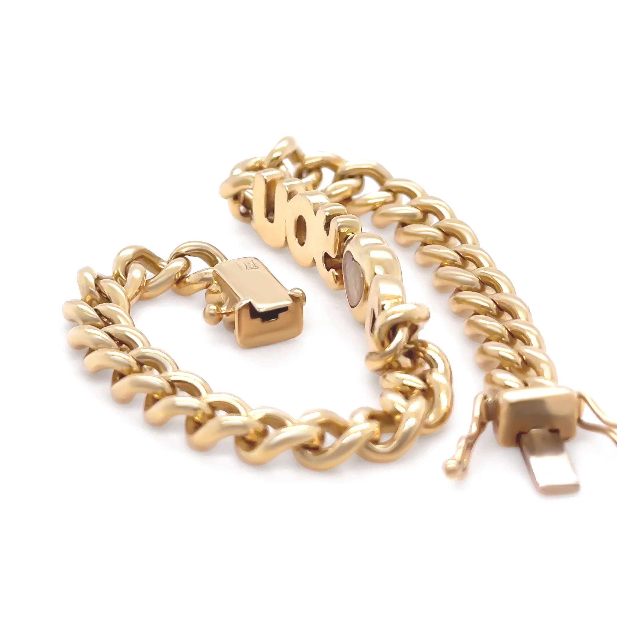 Chopard 18ct Yellow Gold Diamond Bracelet - 26.74g - Image 3