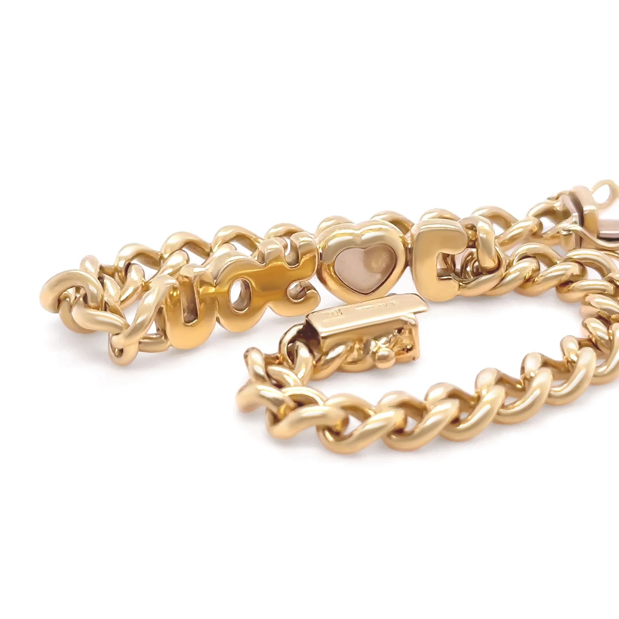 Chopard 18ct Yellow Gold Diamond Bracelet - 26.74g - Image 5