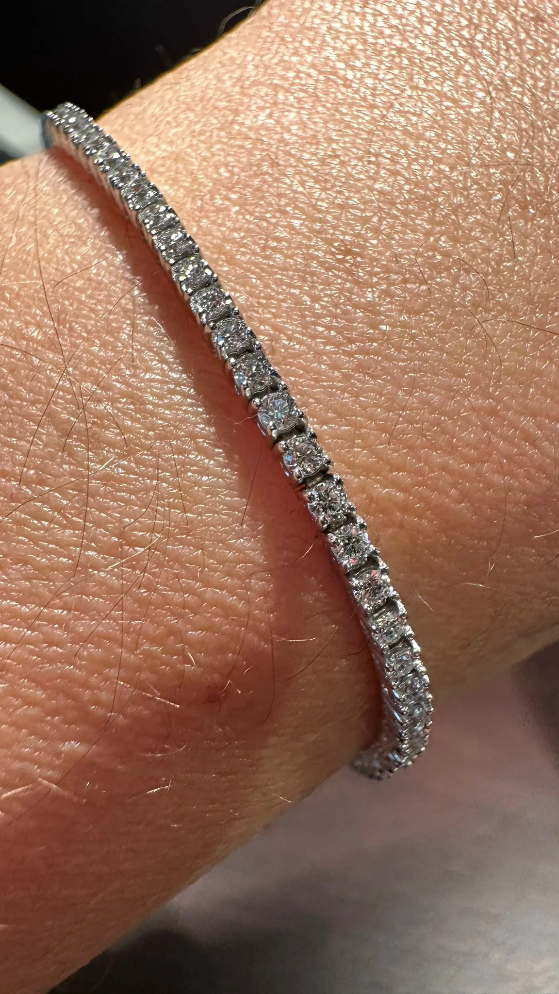 Bespoke Diamond Tennis Bracelet 1.73ct - Image 11