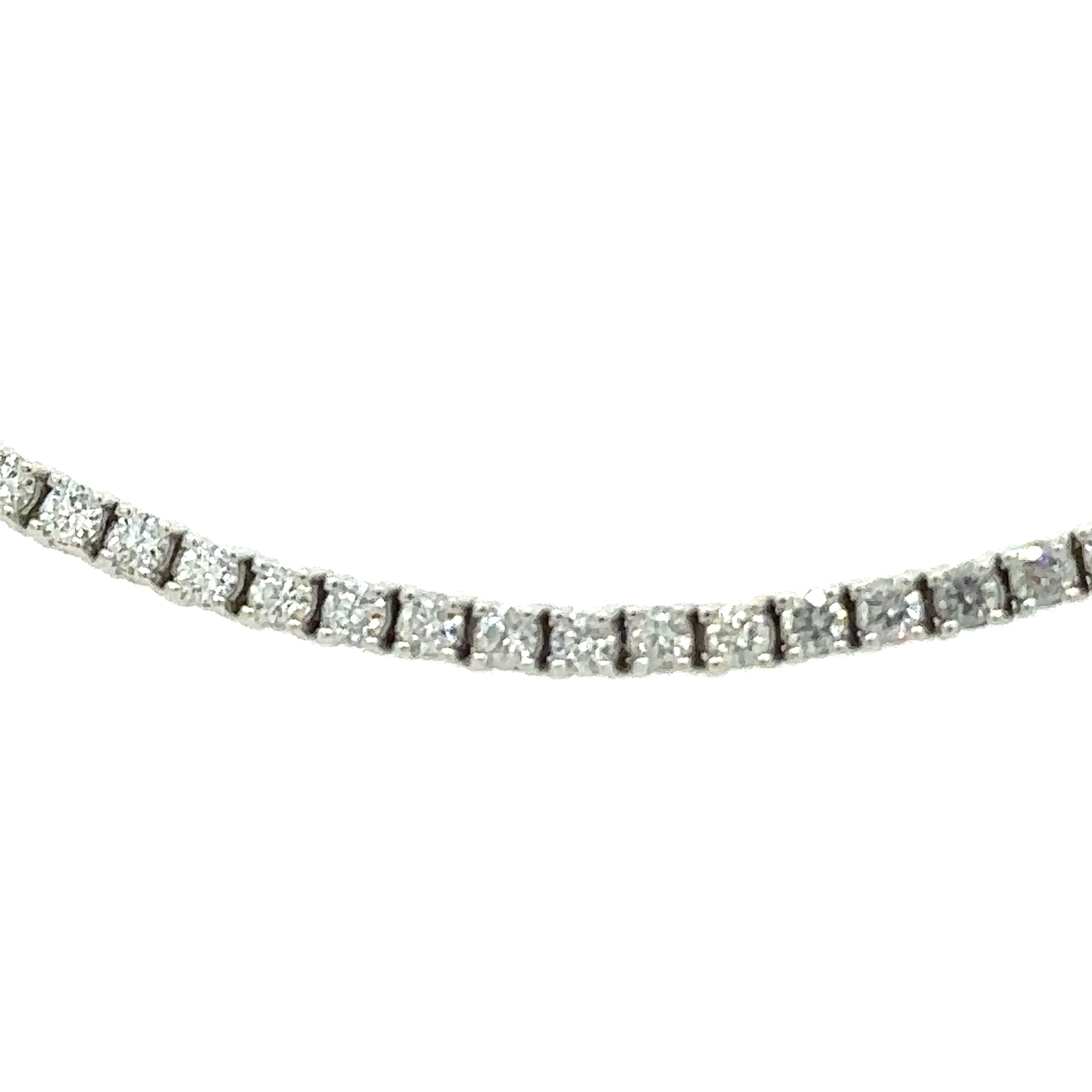 Bespoke Diamond Tennis Bracelet 1.73ct - Image 6