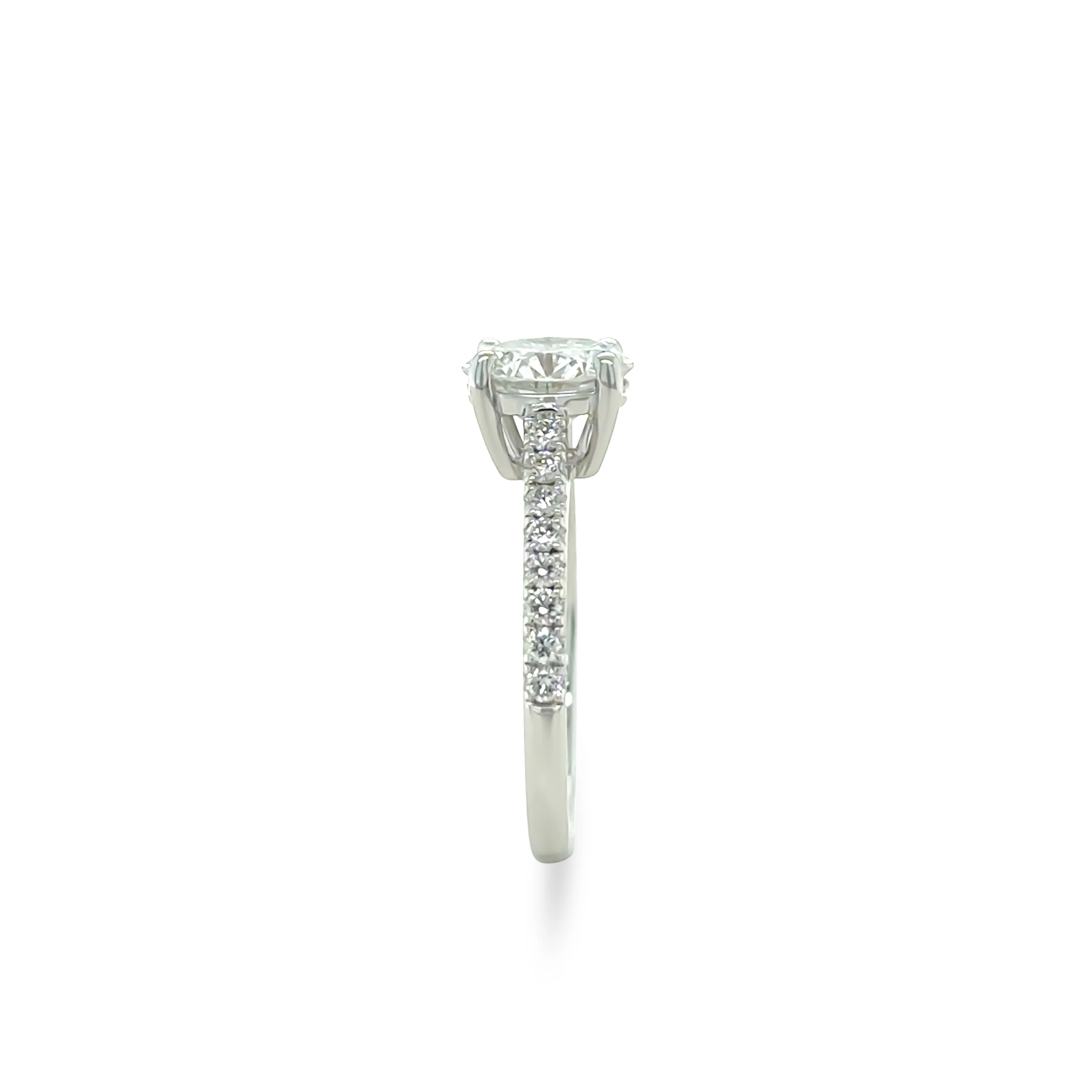 DCLA 18ct White Gold Diamond Engagement Ring 1.57ct - Image 6