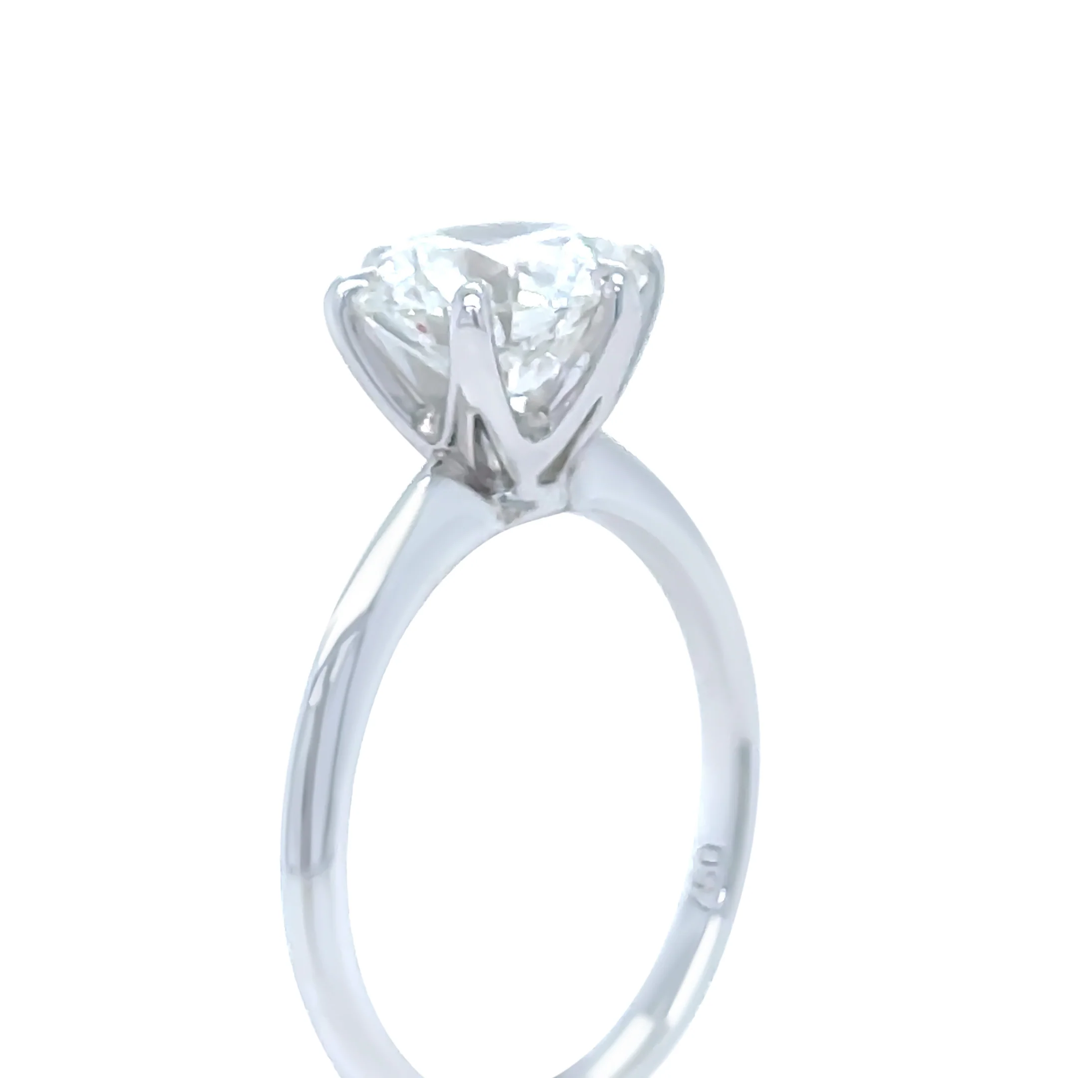 DCLA 18ct White Gold Diamond Engagement Ring 2.11ct 3.18g - Image 9