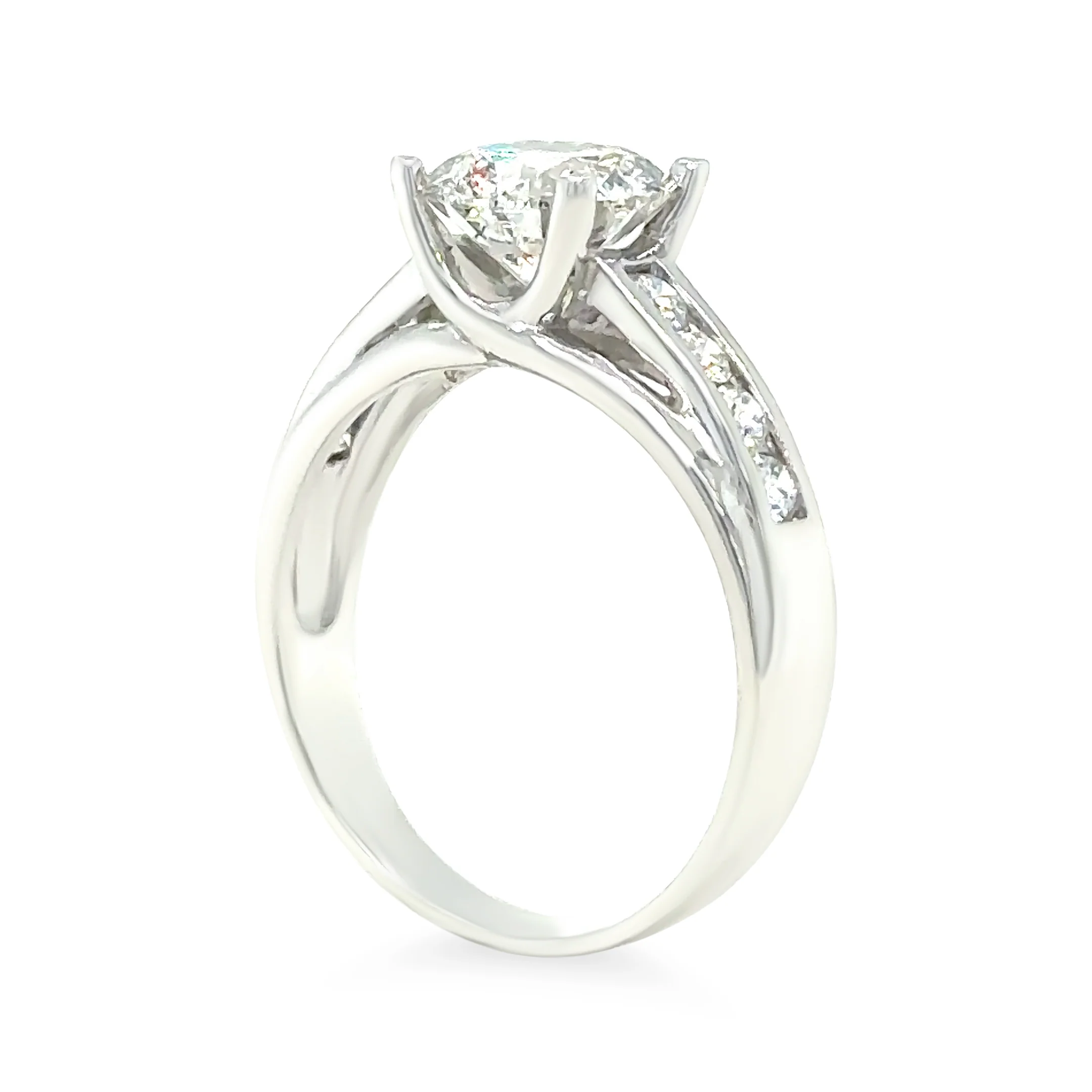 DCLA Platinum Diamond Engagement Ring 2.60ct 6.8g - Image 7