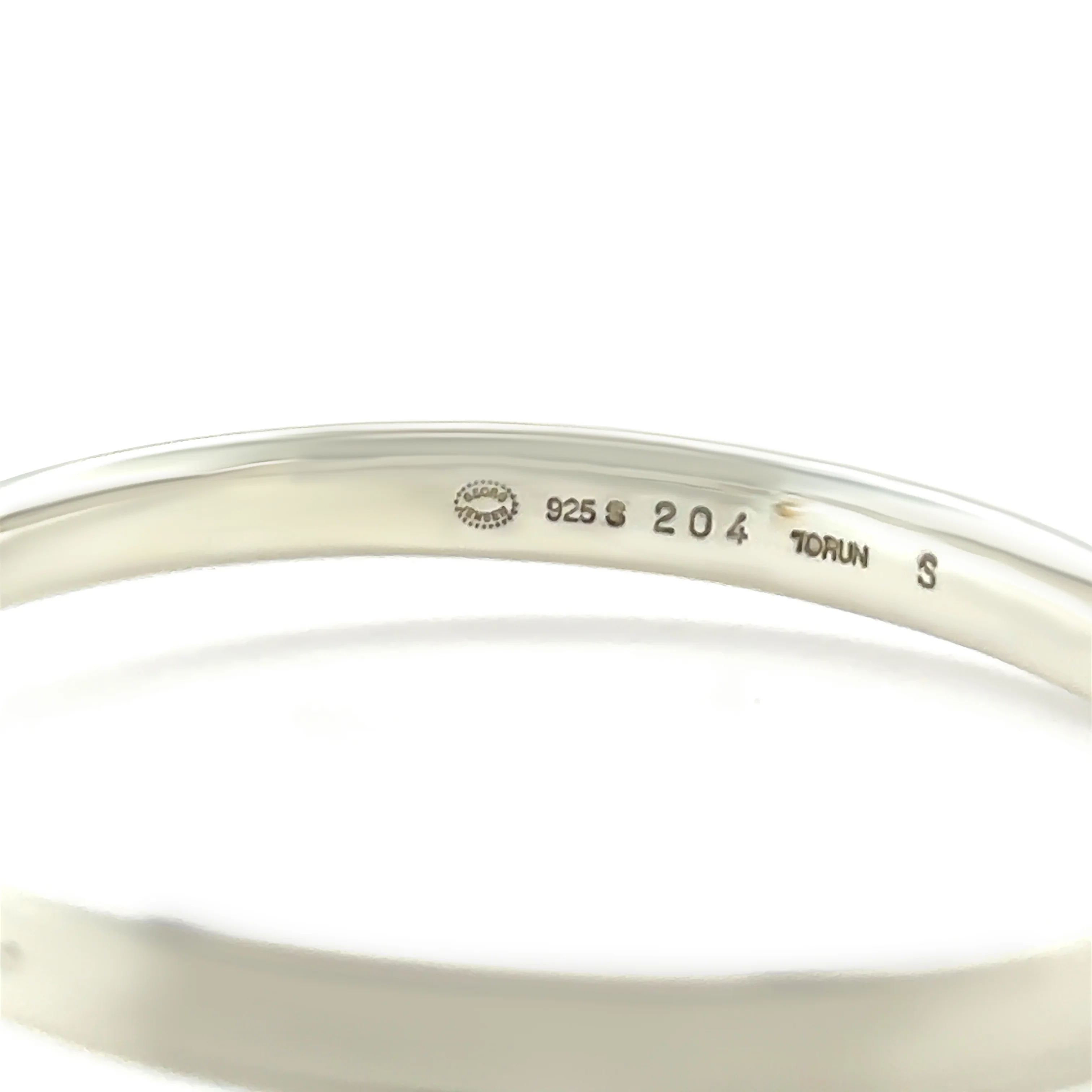 Georg Jensen 18ct Yellow Gold and Sterling Silver Torun Bracelet 15g - Image 7
