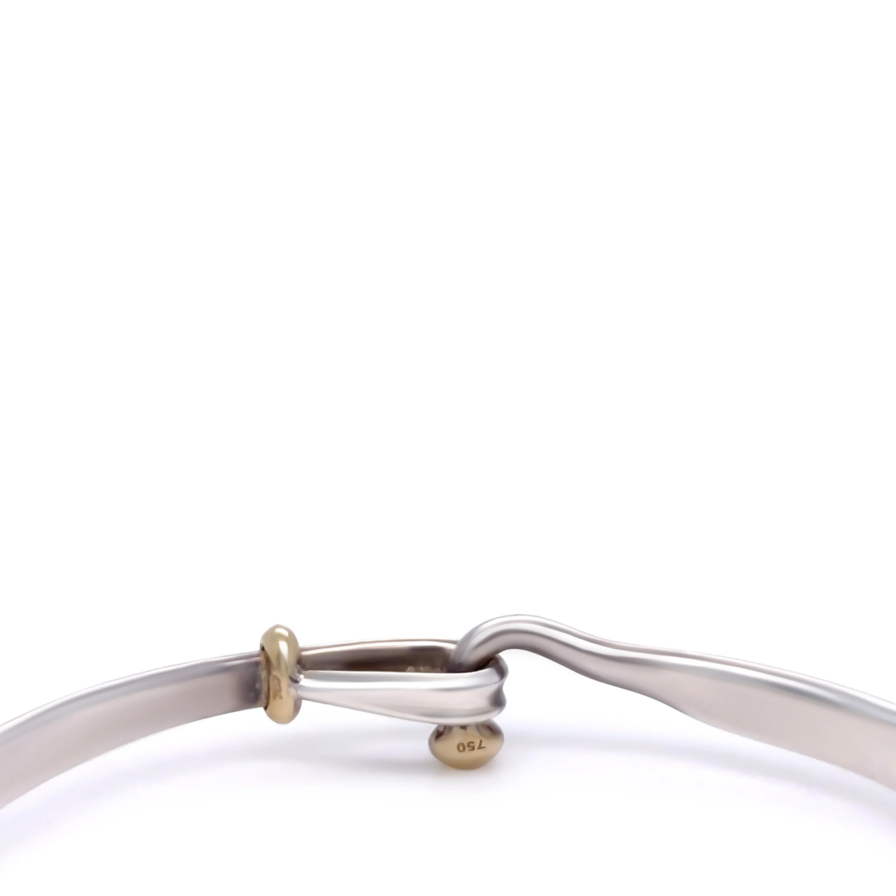 Georg Jensen 18ct Gold & Sterling Silver Torun Bracelet 204 16.72g - Image 3