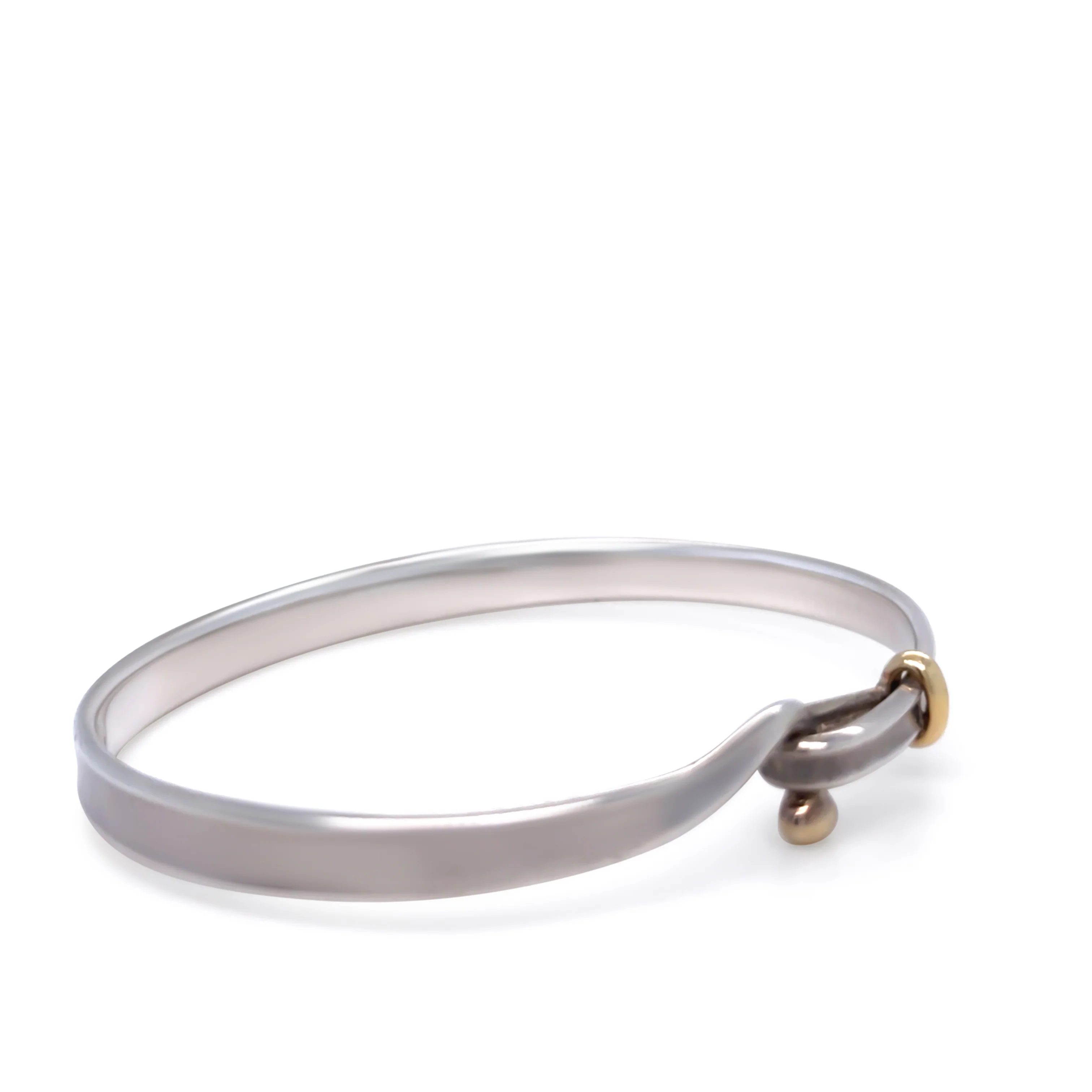 Georg Jensen 18ct Gold & Sterling Silver Torun Bracelet 204 16.72g - Image 4