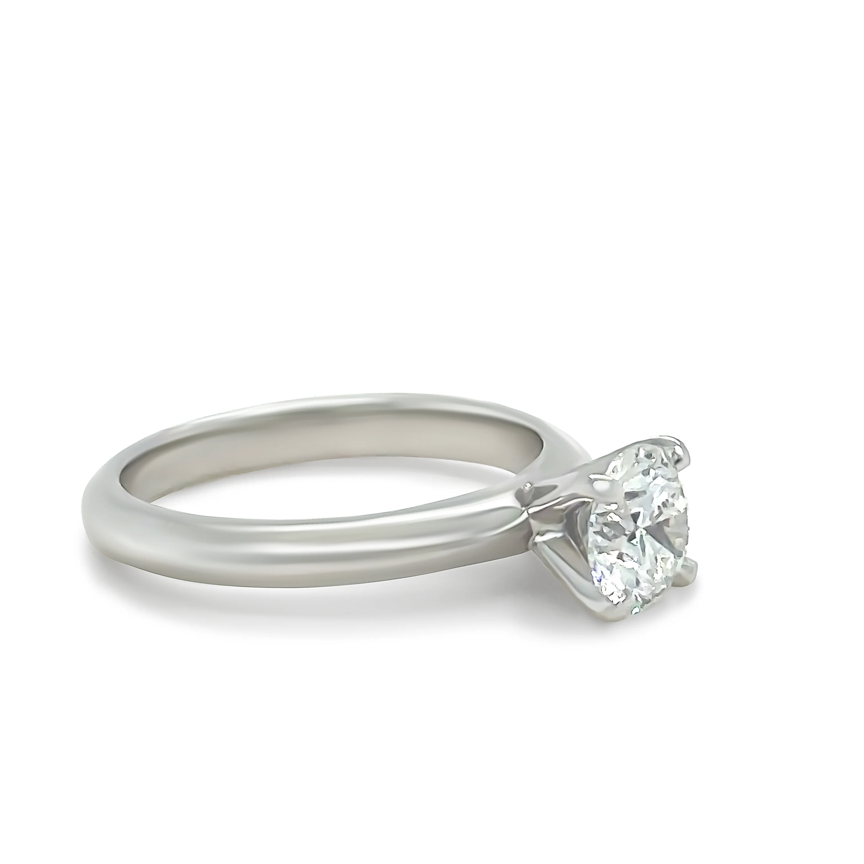 GIA 18ct White Gold Diamond Engagement Ring 0.72ct - Image 2