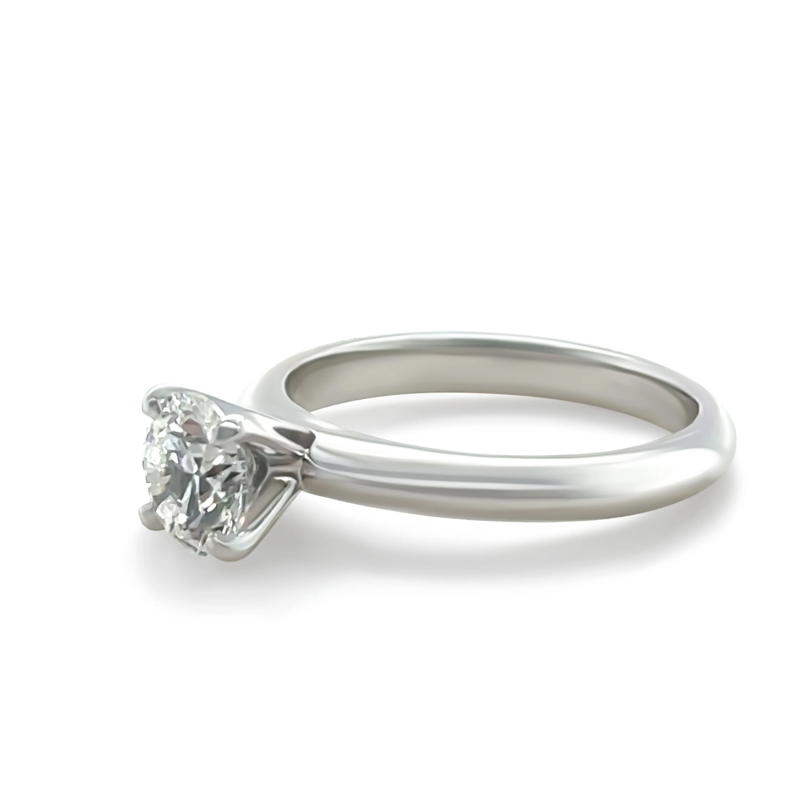 GIA 18ct White Gold Diamond Engagement Ring 0.72ct - Image 5