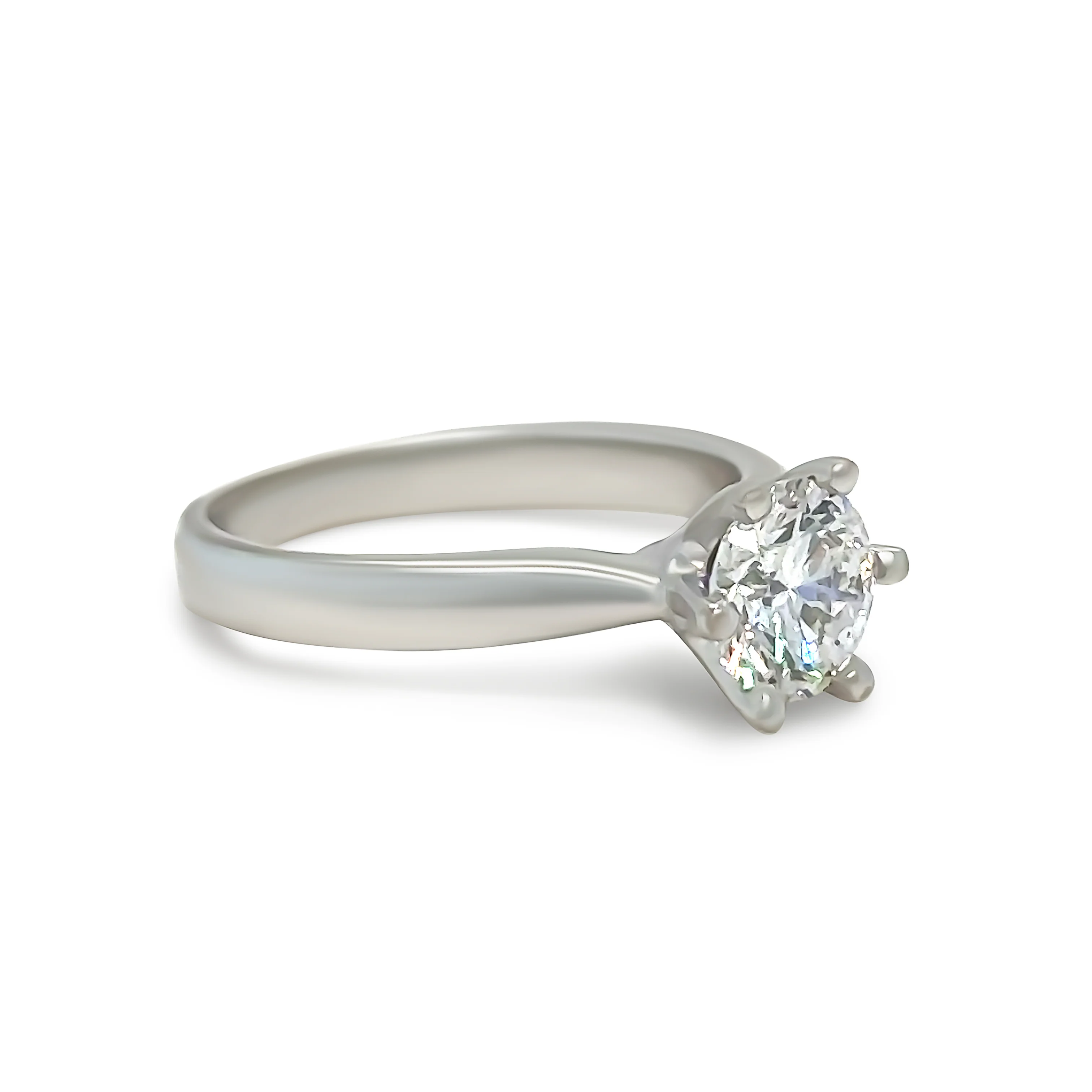 GIA 18ct White Gold Diamond Engagement Ring 0.80ct - Image 2