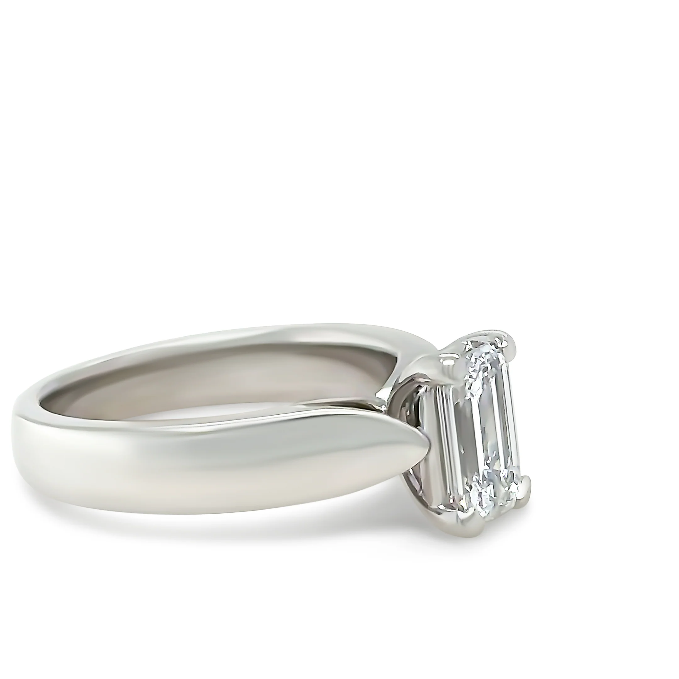 GIA 18ct White Gold Diamond Engagement Ring 1.21ct - Image 3