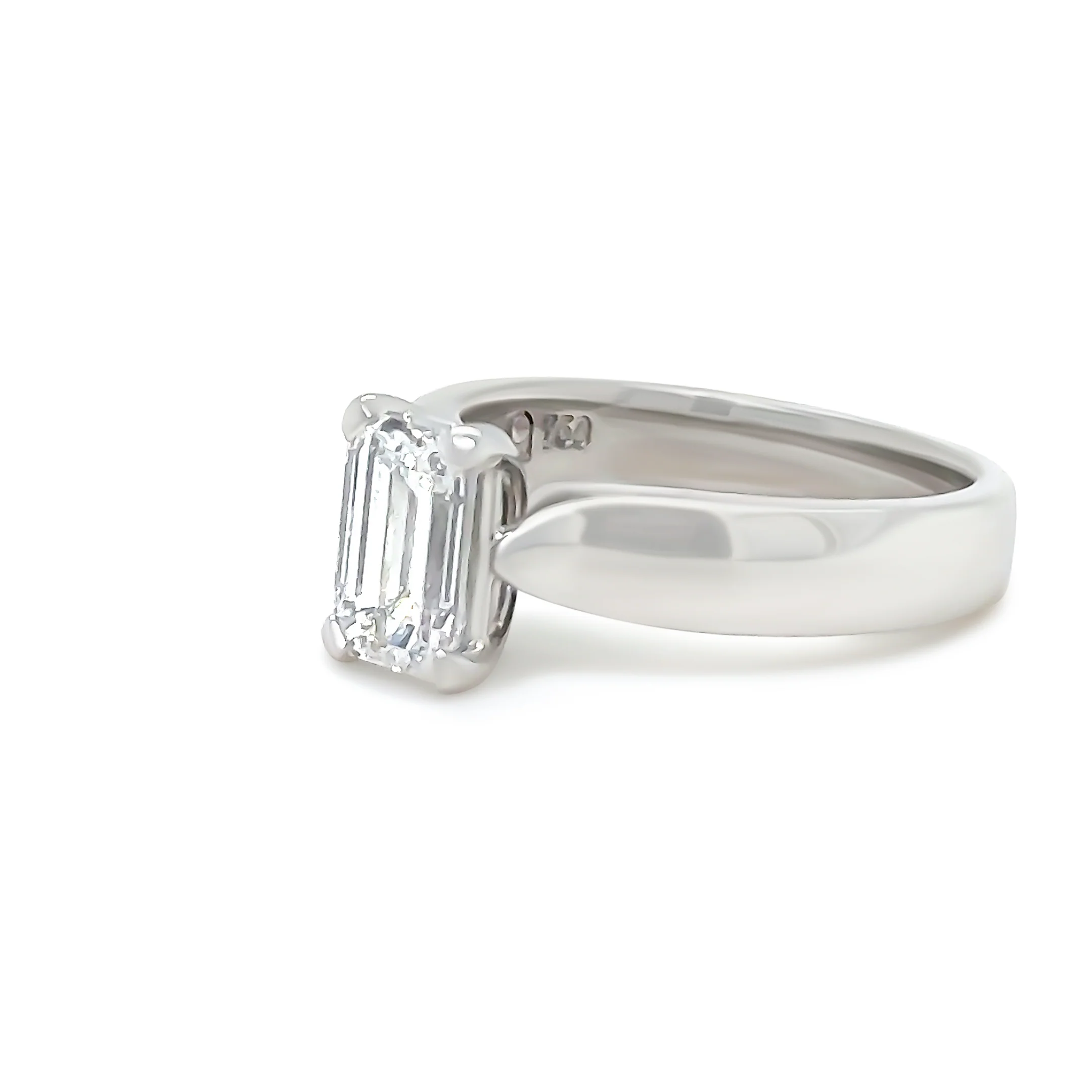 GIA 18ct White Gold Diamond Engagement Ring 1.21ct - Image 5