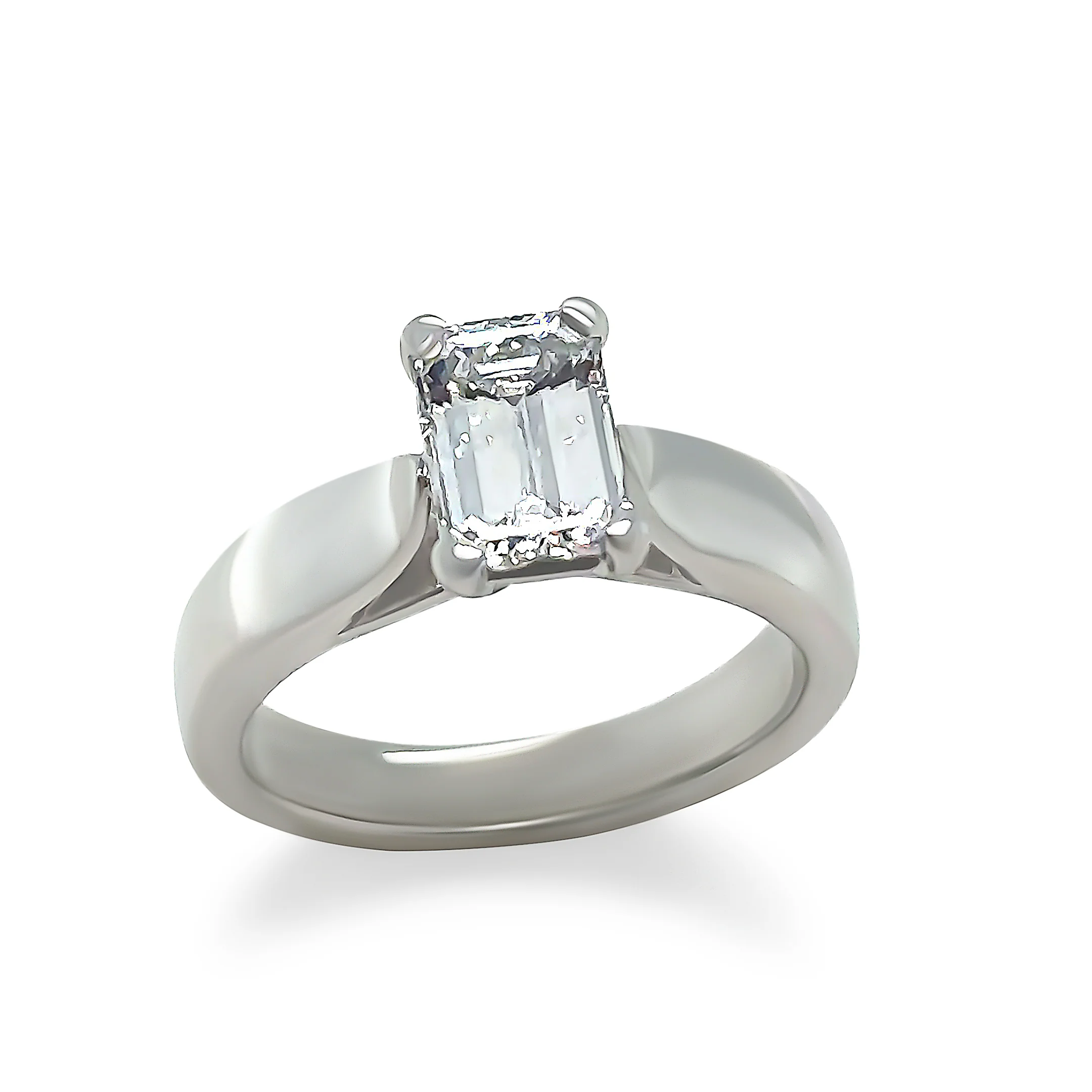 GIA 18ct White Gold Diamond Engagement Ring 1.21ct - Image 7