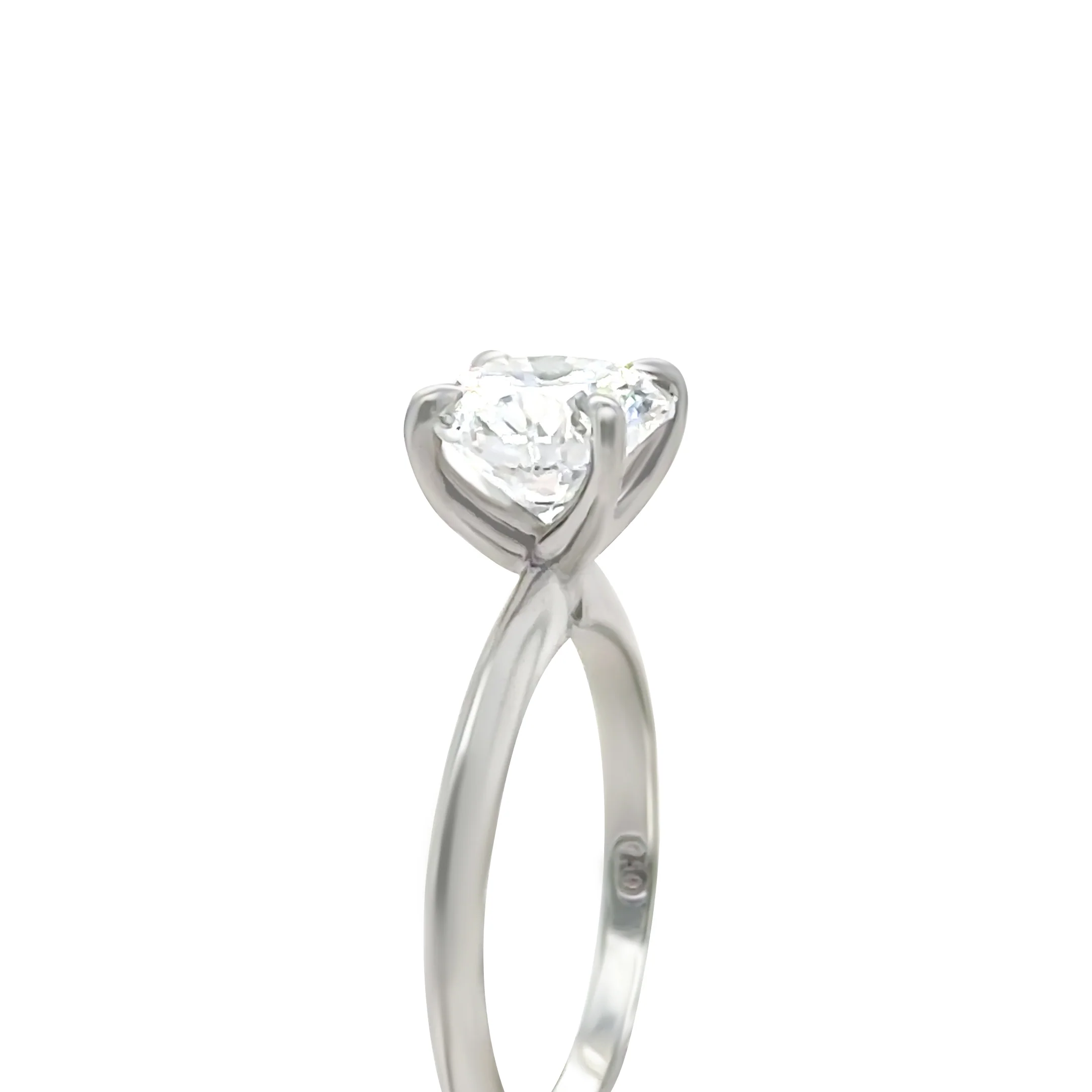 GIA 18ct White Gold Diamond Engagement Ring 1.51ct 2.81g - Image 5