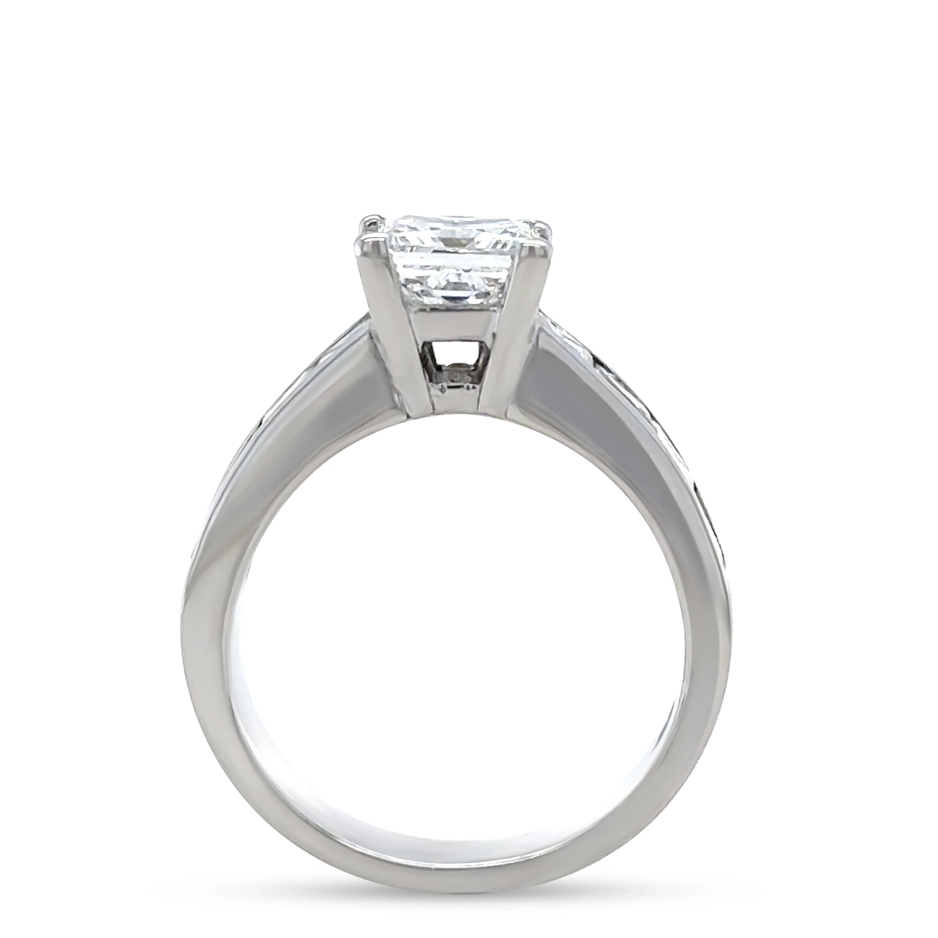 GIA 18ct White Gold Diamond Engagement Ring 2.83ct 7.72g - Image 10