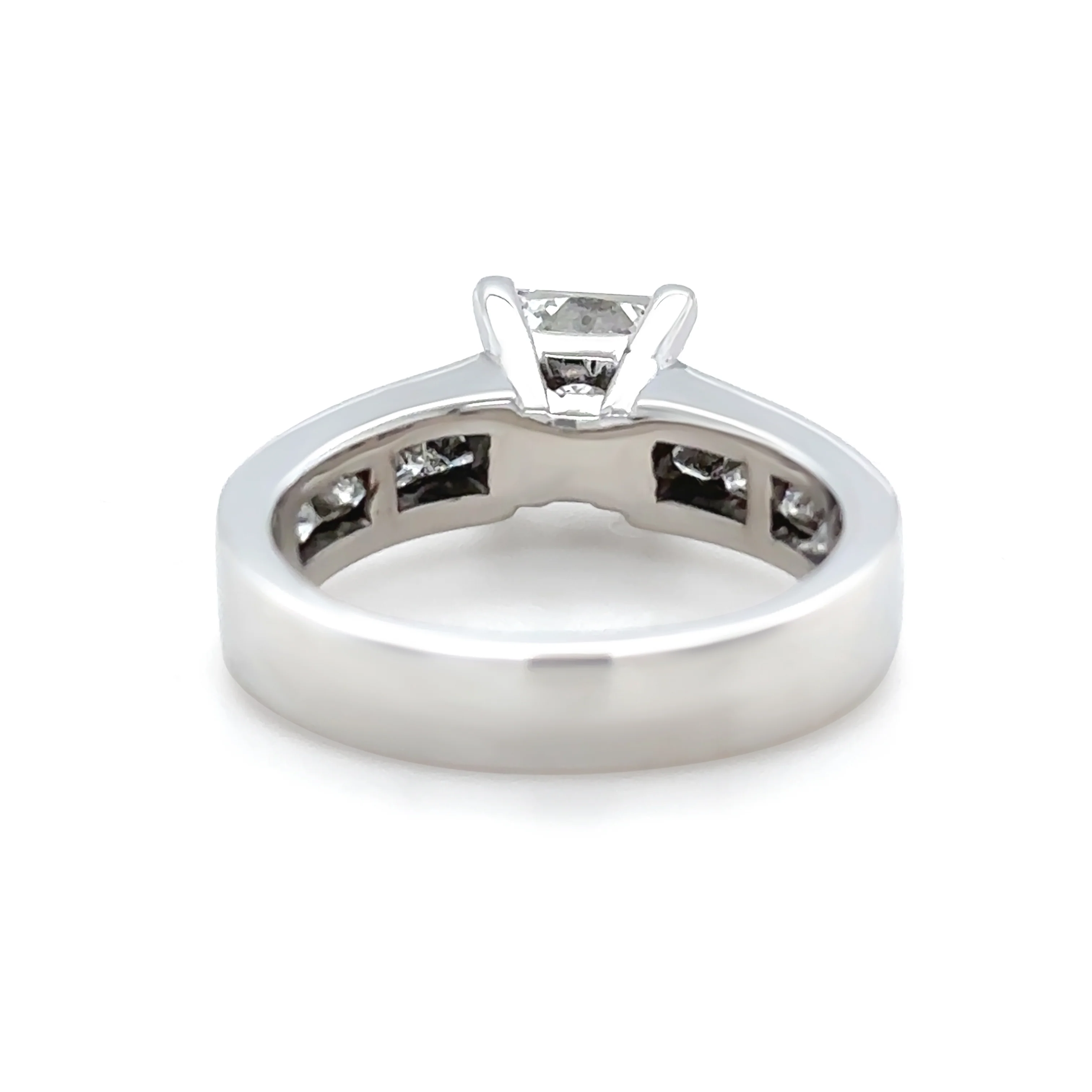 GIA 18ct White Gold Diamond Engagement Ring 2.83ct 7.72g - Image 7