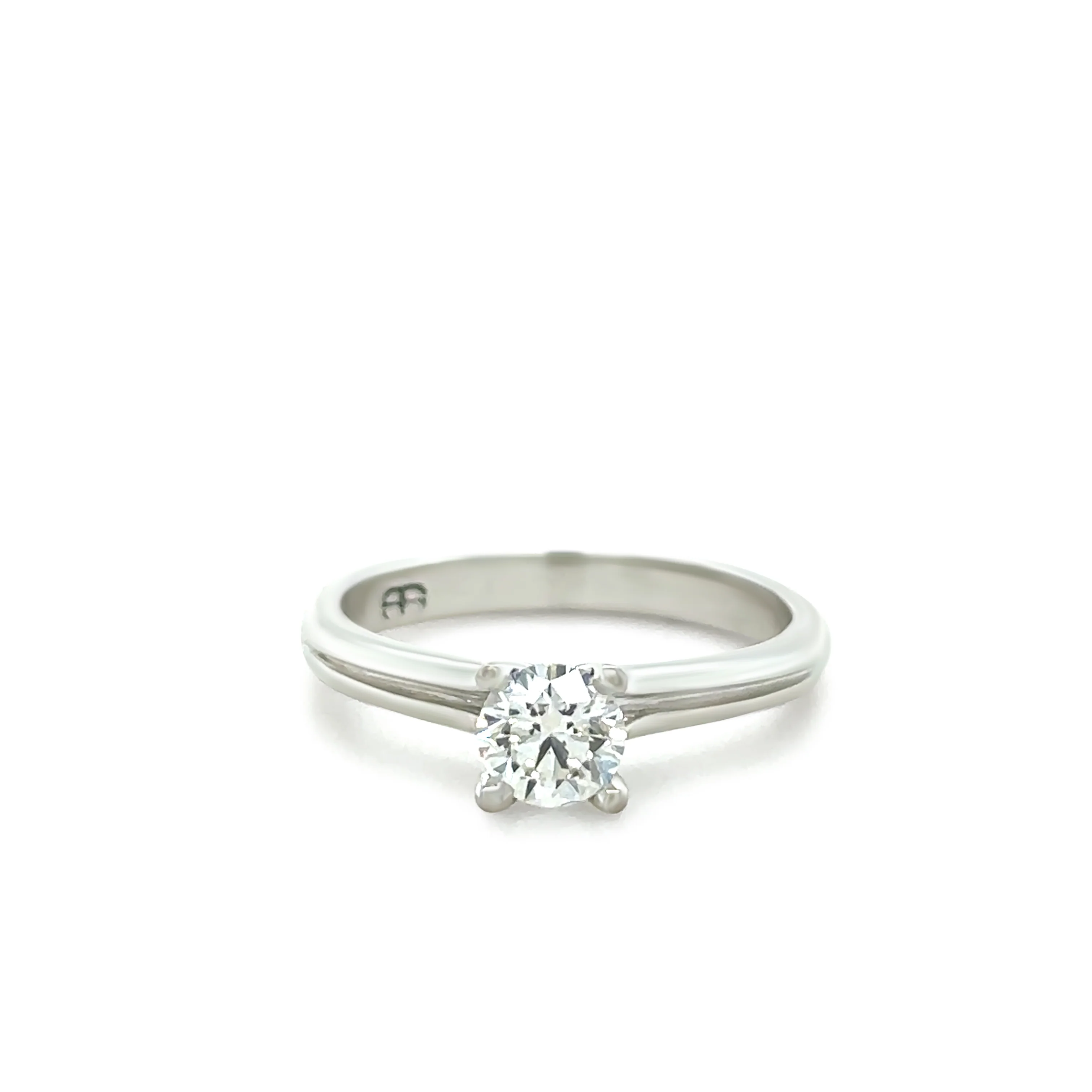 GIA 18ct White Gold Diamond Ring 0.40ct 2.73g - Image 2