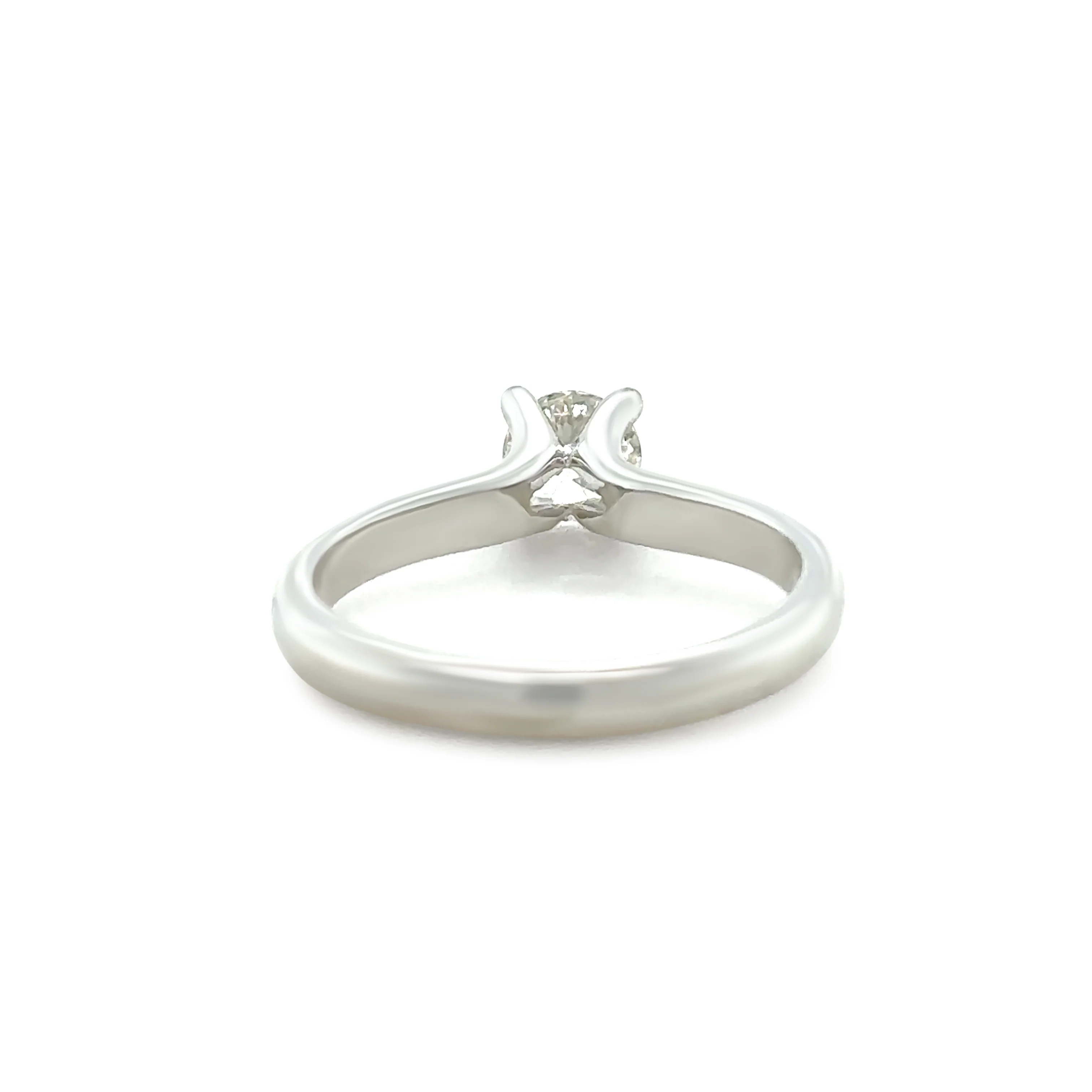 GIA 18ct White Gold Diamond Ring 0.40ct 2.73g - Image 7