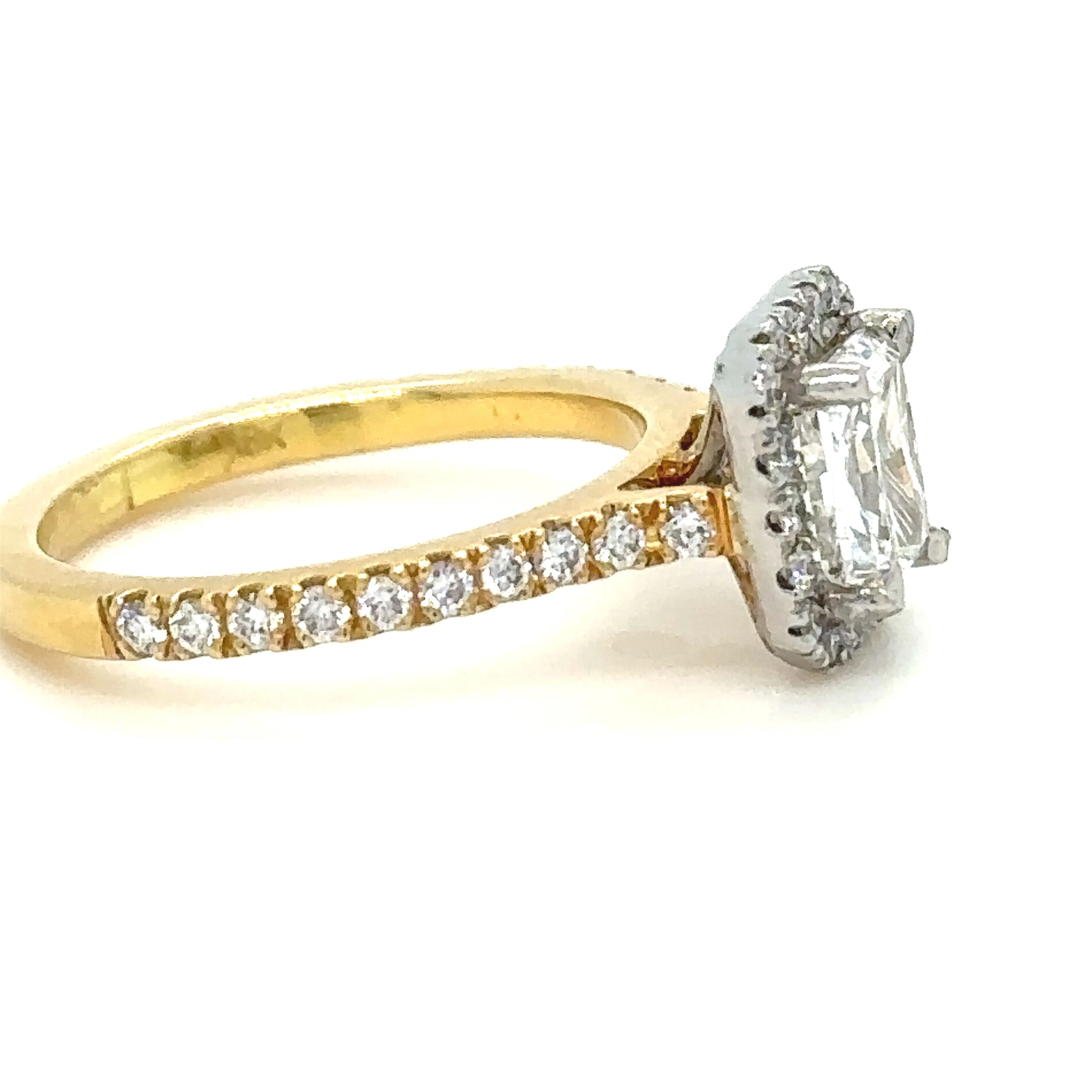 GIA Custom 18ct Engagement Ring 1.38ct - Image 10