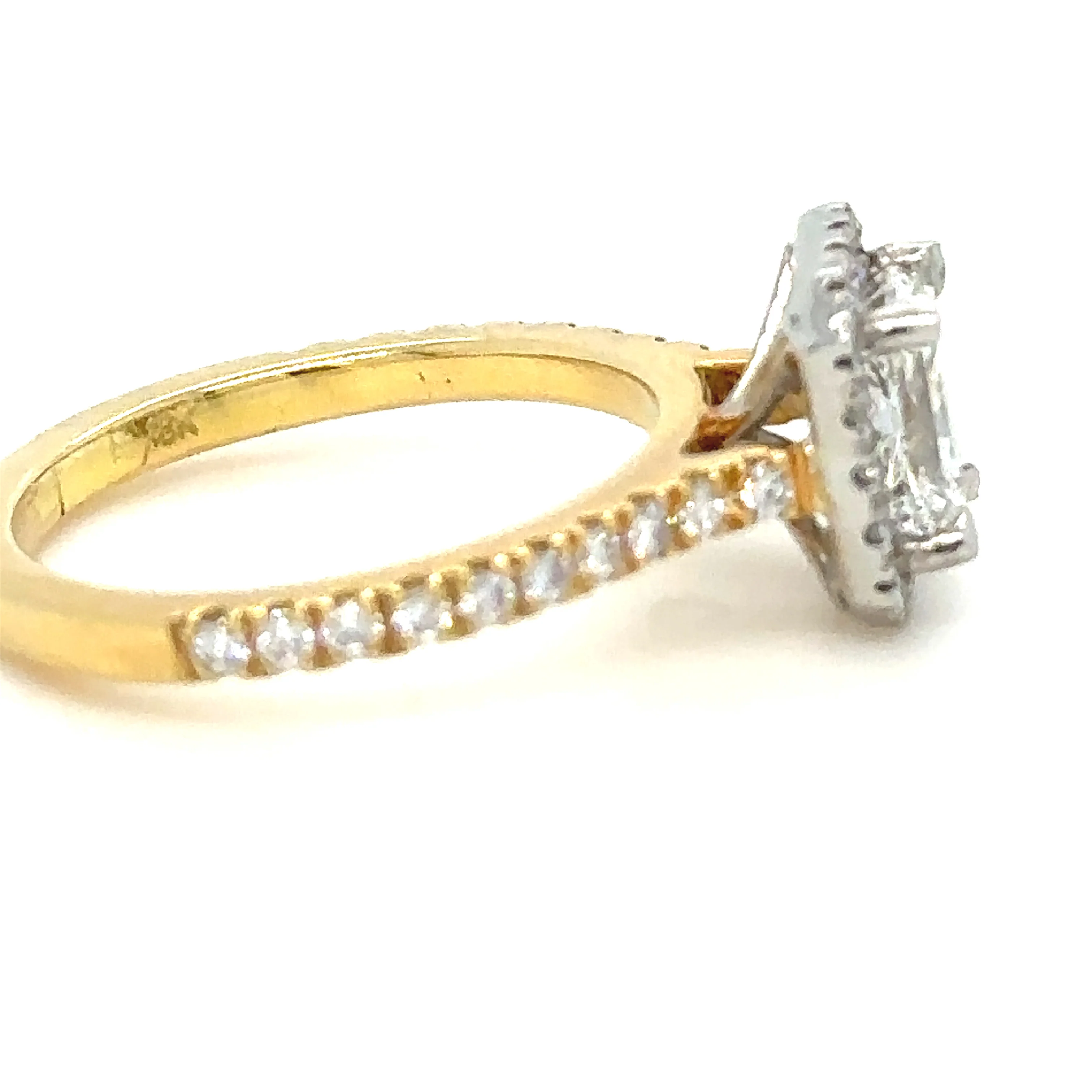 GIA Custom 18ct Engagement Ring 1.38ct - Image 11
