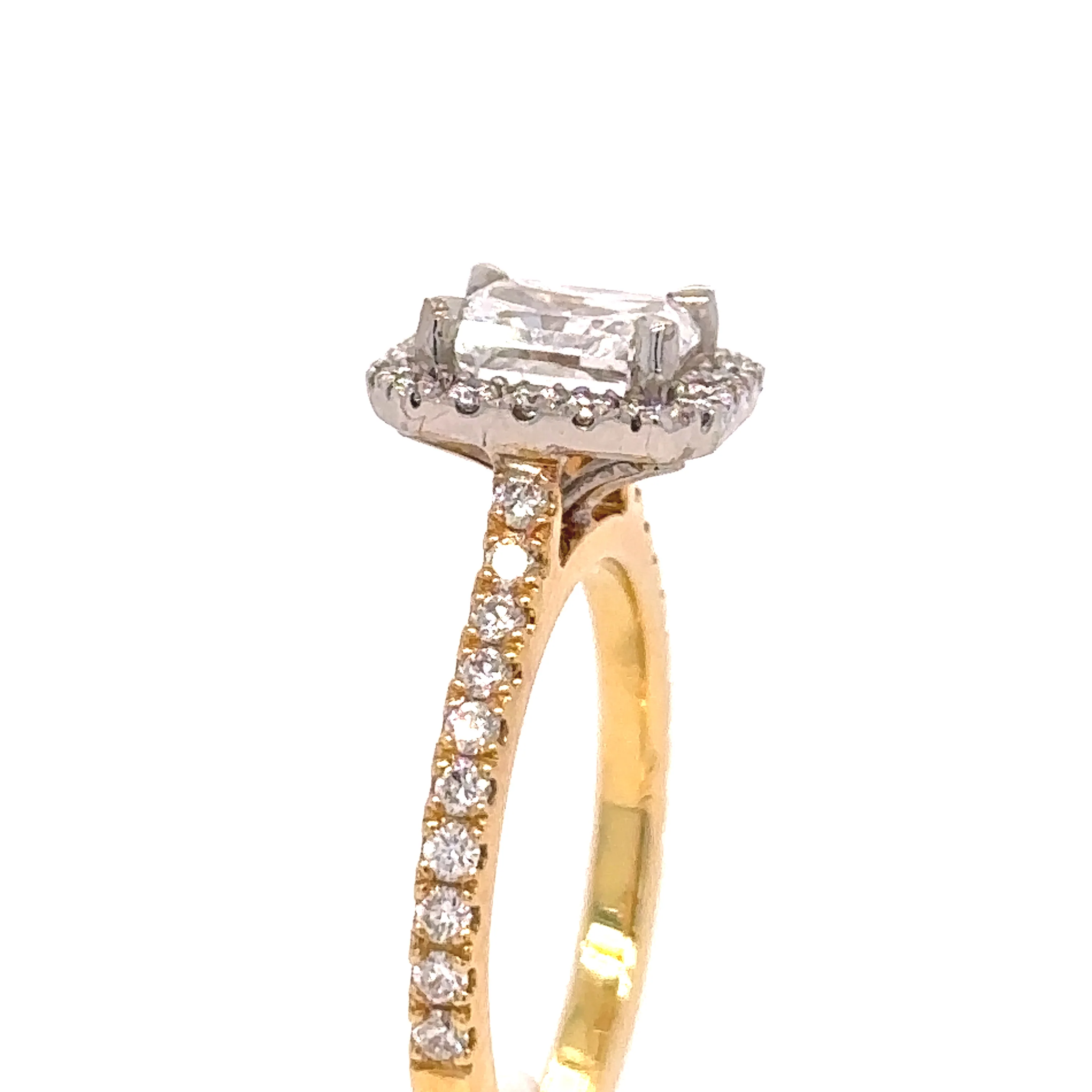 GIA Custom 18ct Engagement Ring 1.38ct - Image 5
