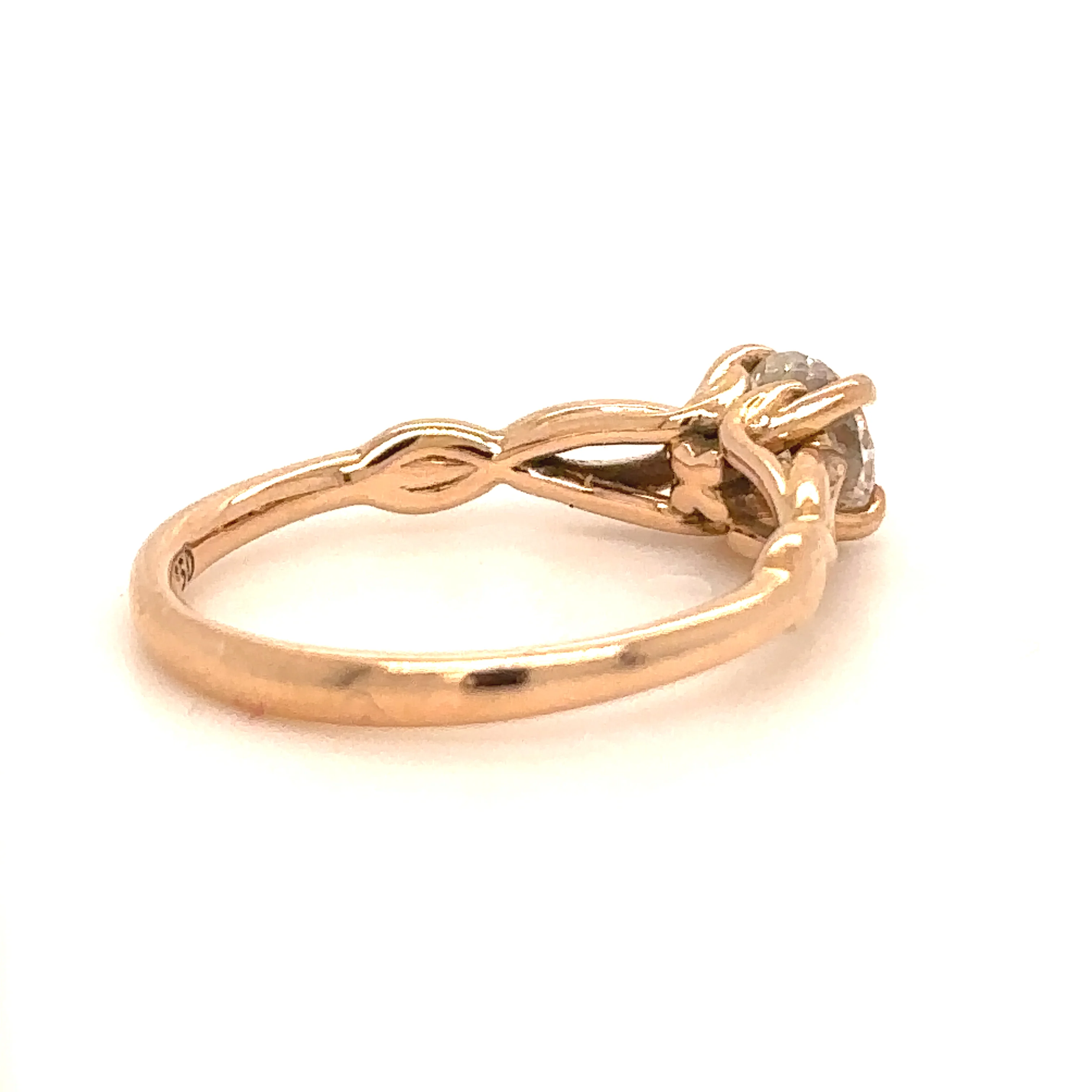 GIA Diamond Engagement Ring 0.62ct - Image 5