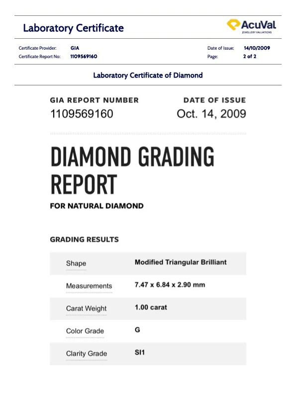 GIA Diamond Engagement Ring 1.35ct - Image 8