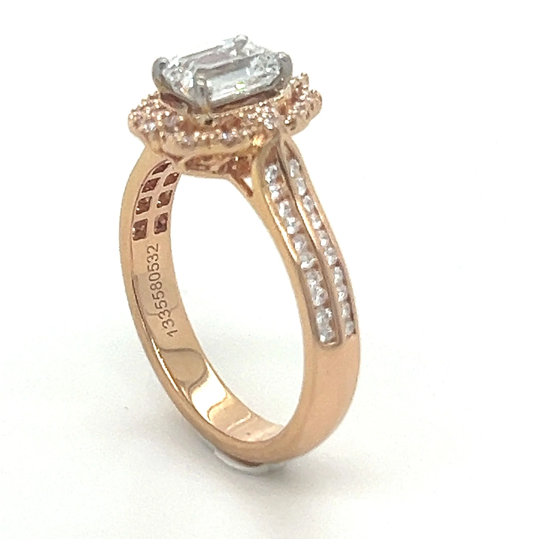 GIA Emerald Cut Diamond Ring 1.25ct - Image 10