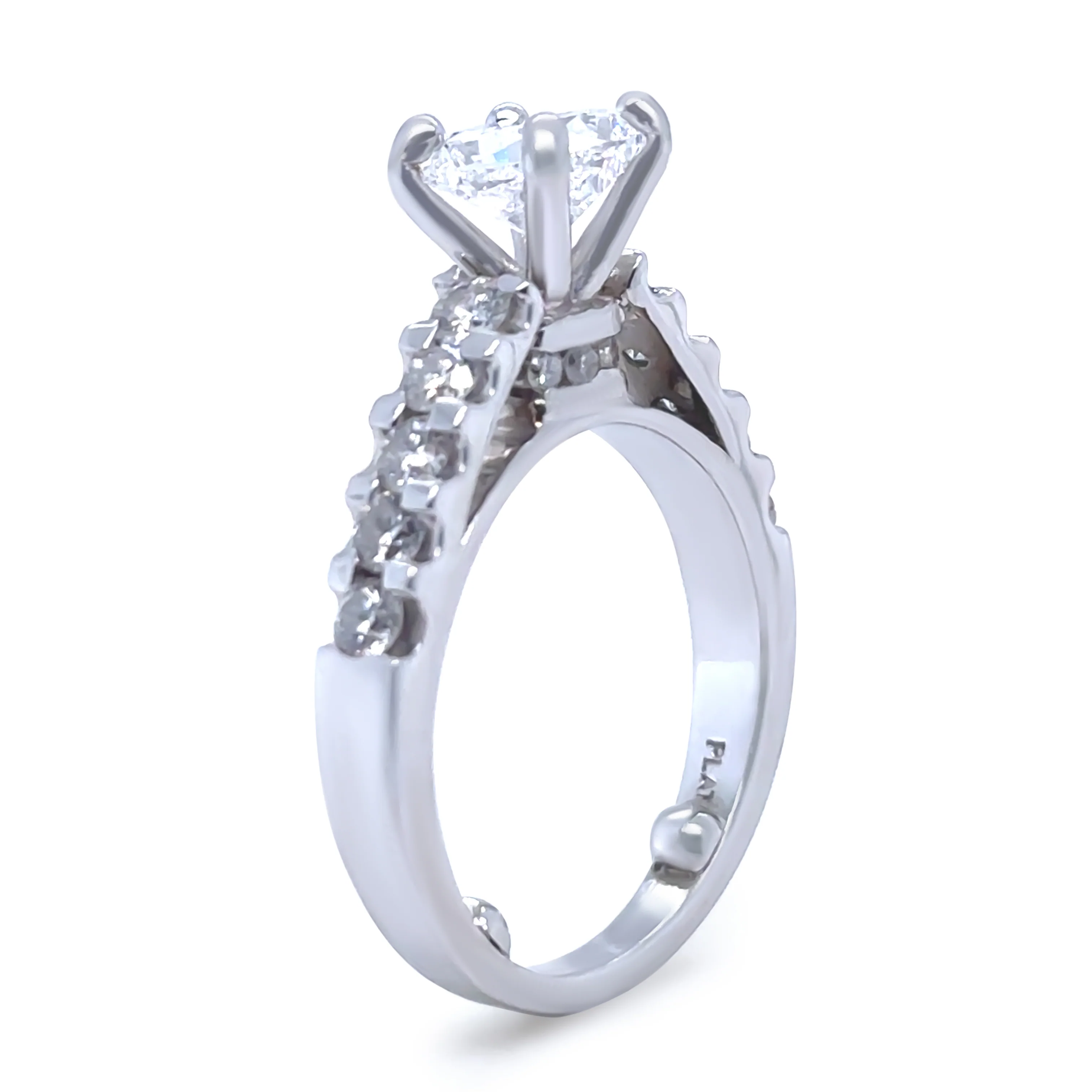 GIA Platinum Cushion Cut Diamond Ring 2.00ct 8.95g - Image 5