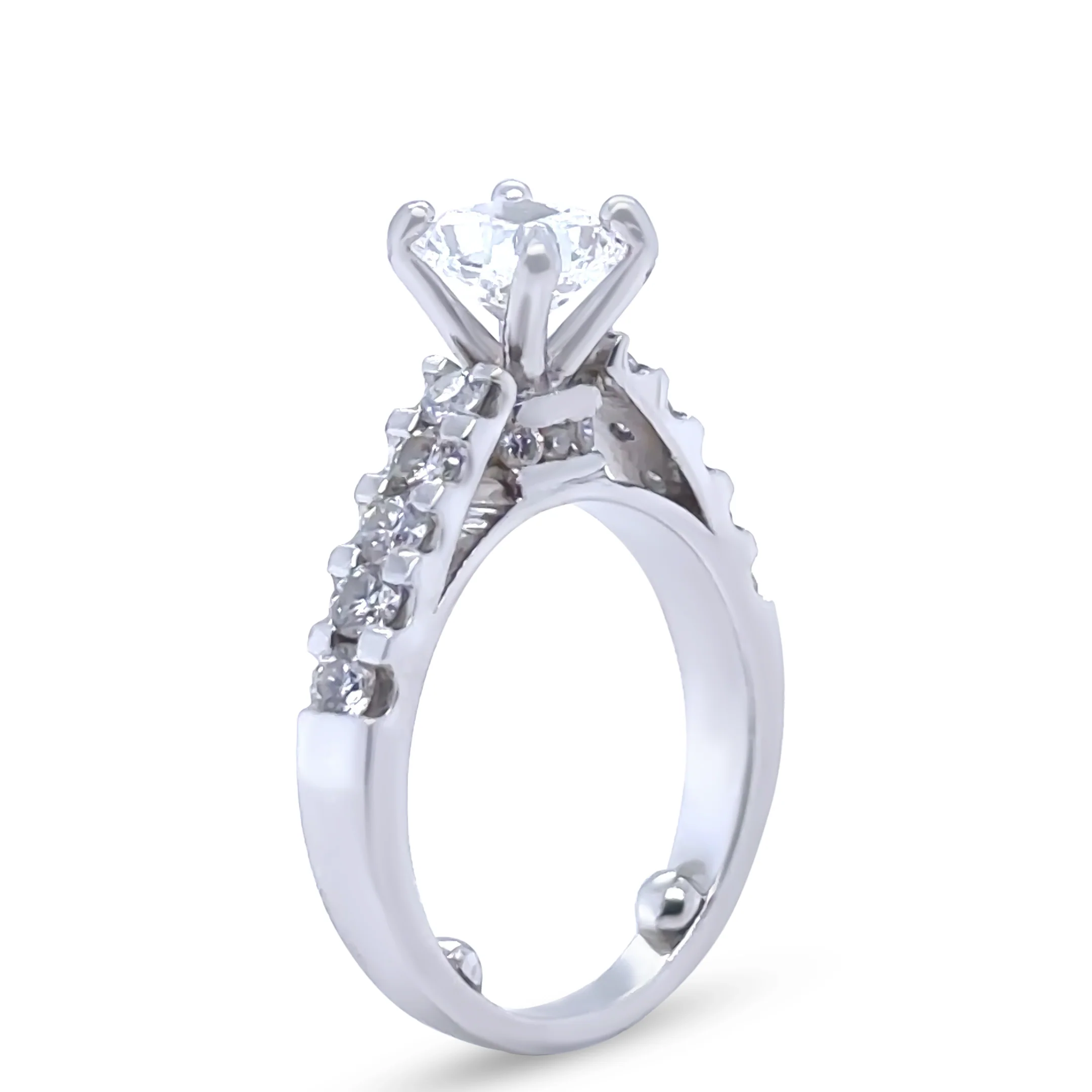GIA Platinum Cushion Cut Diamond Ring 2.00ct 8.95g - Image 6
