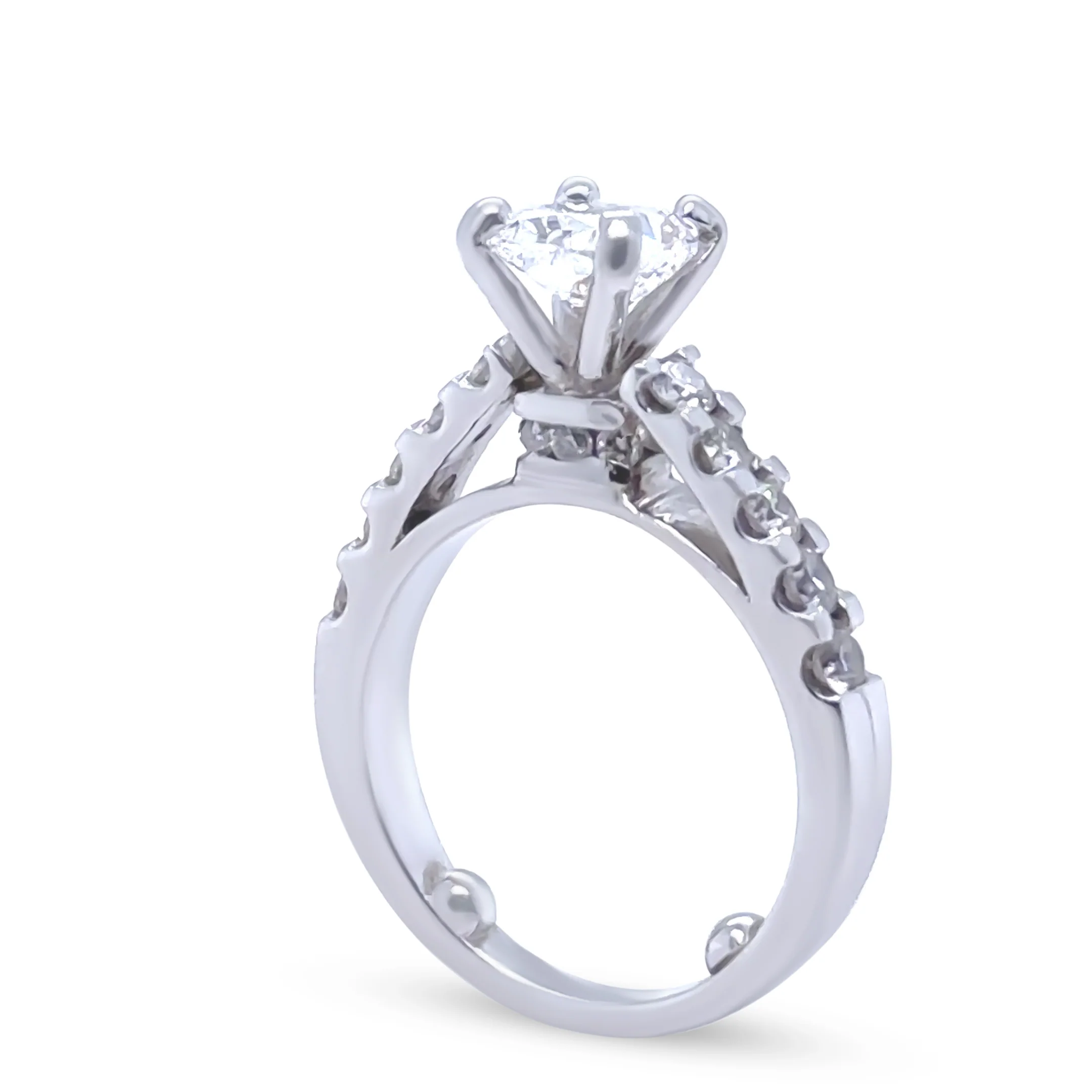 GIA Platinum Cushion Cut Diamond Ring 2.00ct 8.95g - Image 7