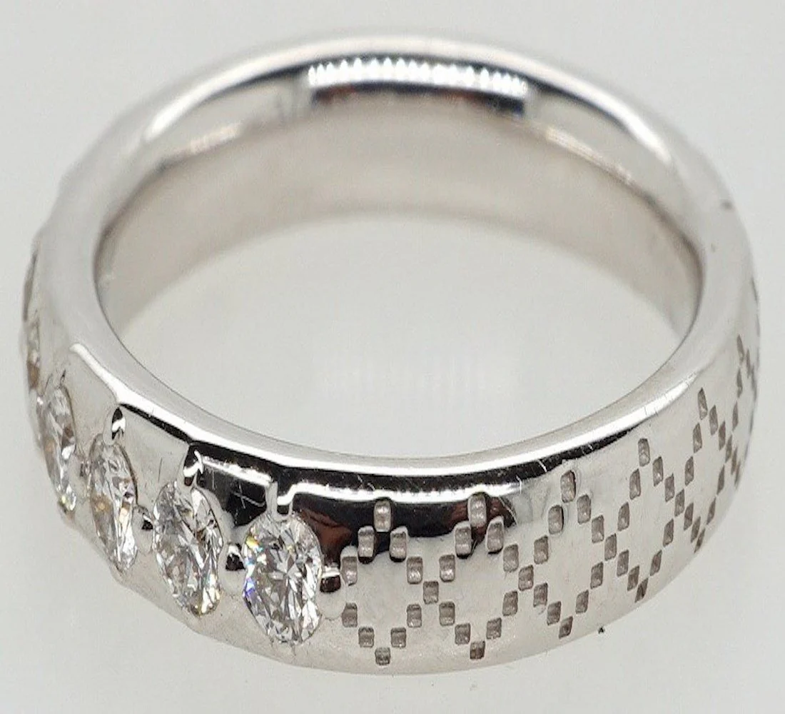 Gucci Diamatissima 18ct White Gold Ring - Image 4