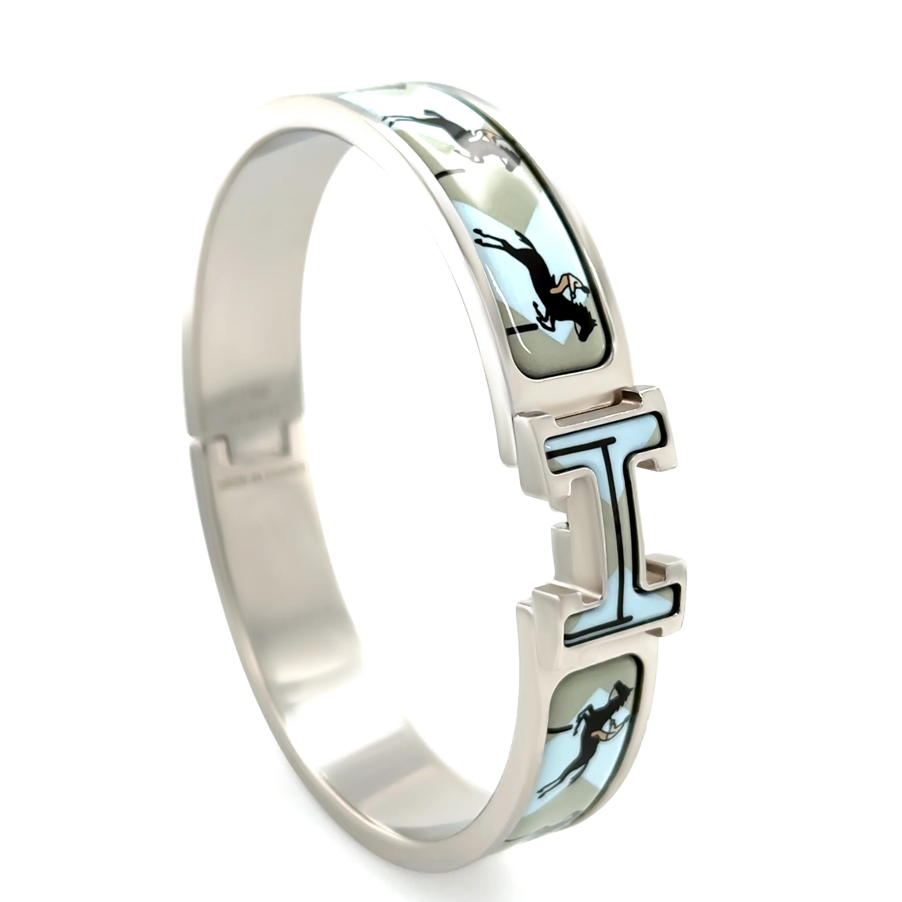 Hermès Clic H Narrow Enamel Bracelet “Les Allures” - Image 7