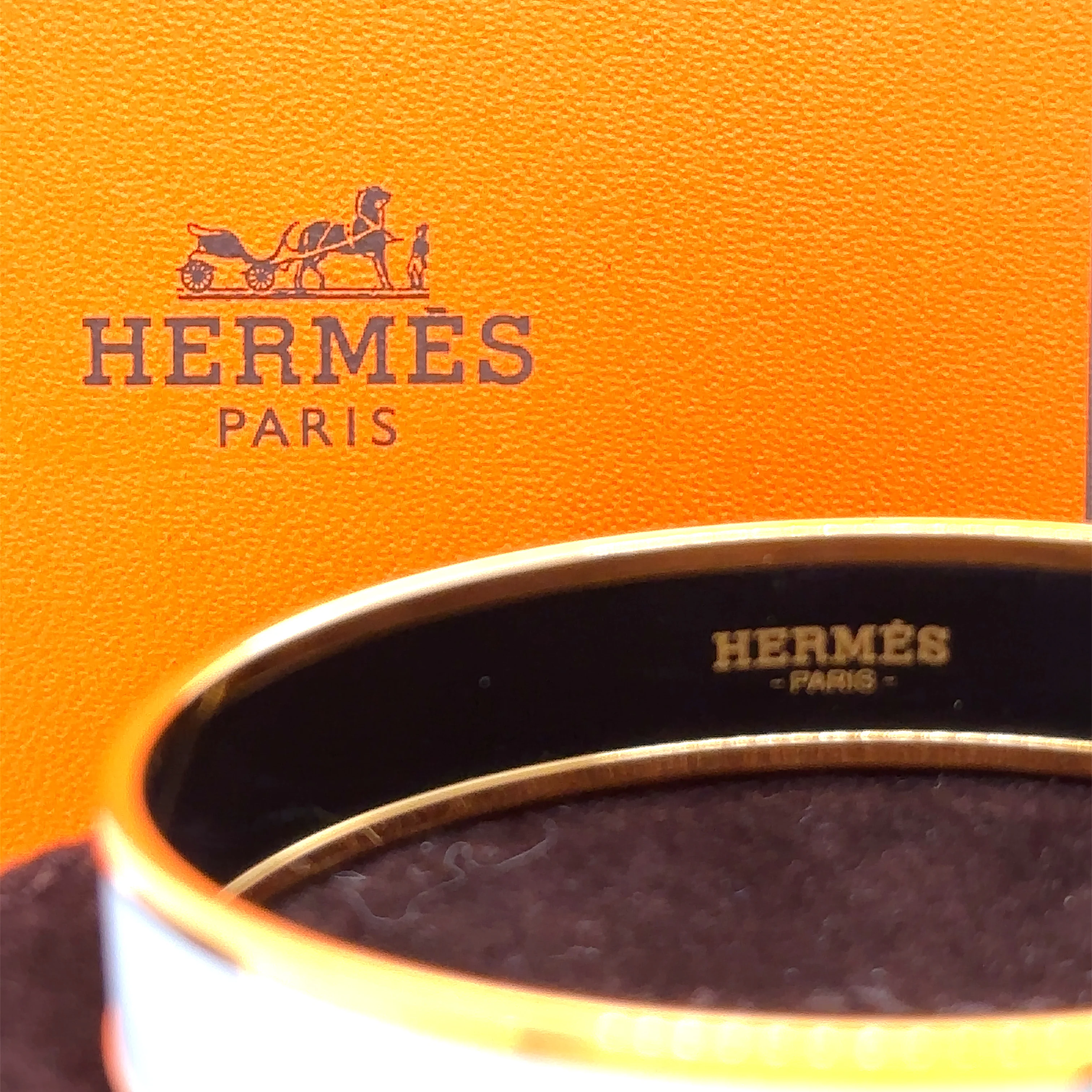 Hermes Uni Bangle White - Image 8