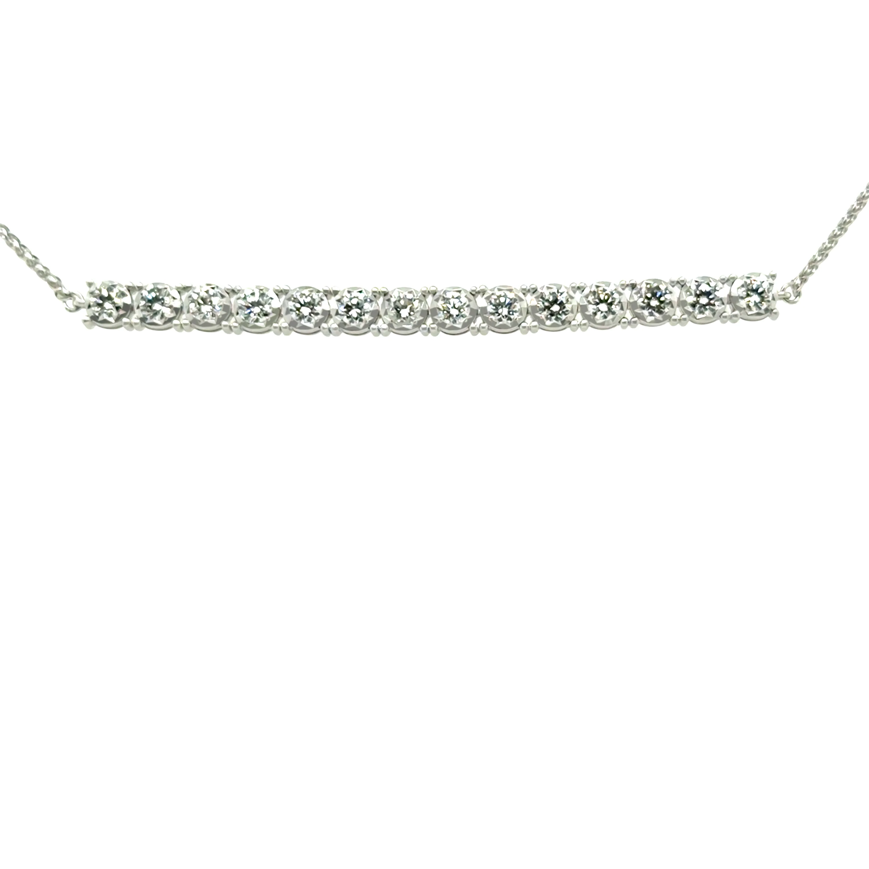 House of K Dor 18ct Gold Diamond Tennis Tassel Bracelet – 1.32ct - Image 4