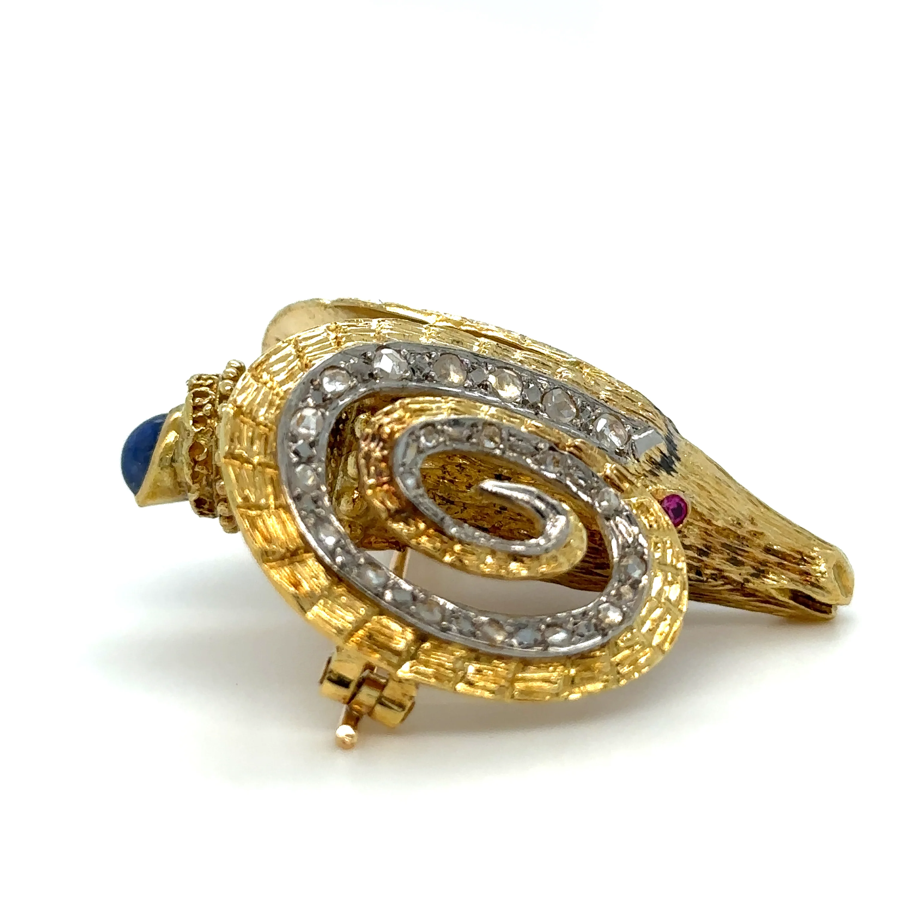Ilias Lalaounis Vintage Ram's Head Brooch - Image 8