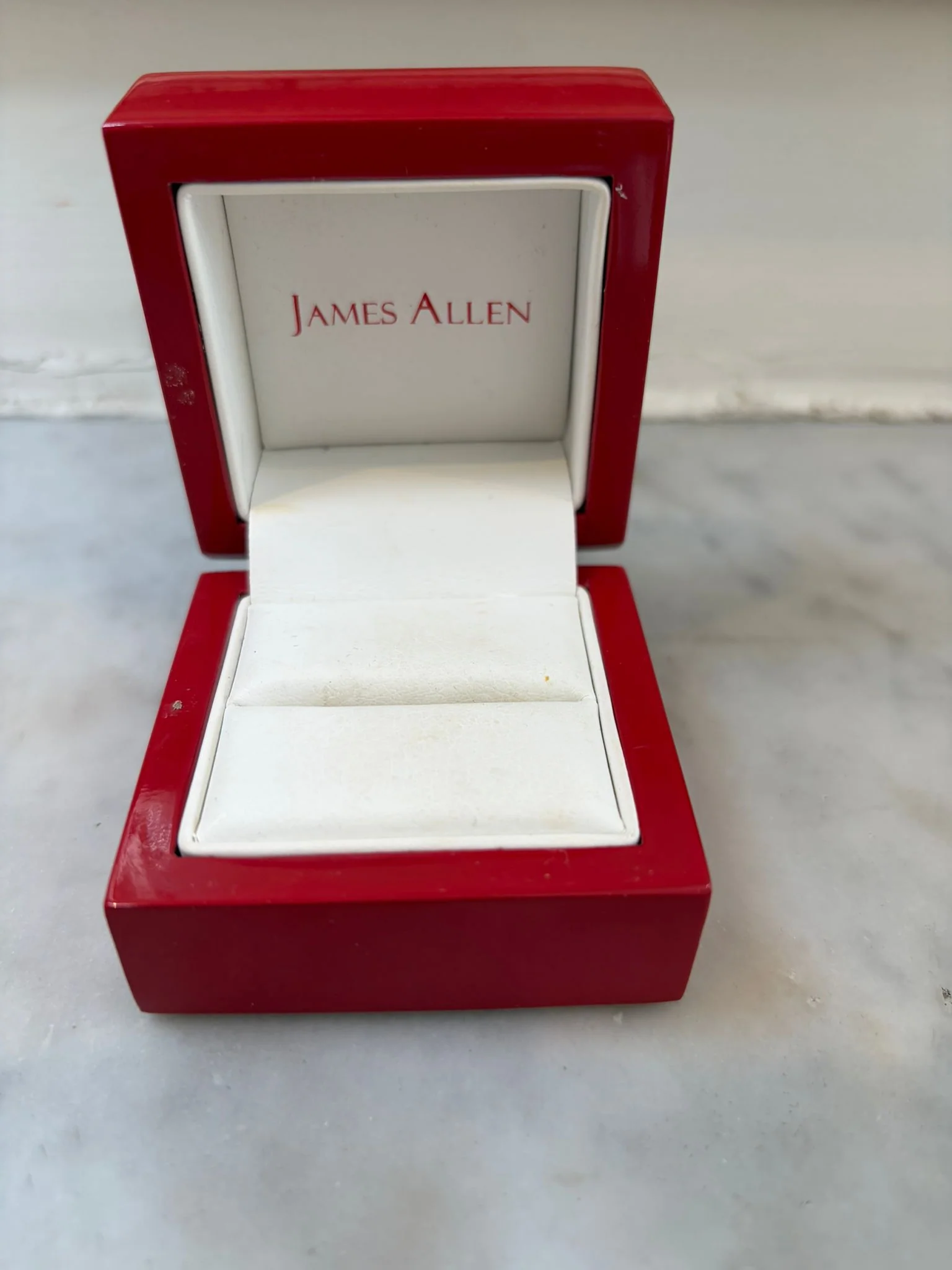 James Allen 18ct White Gold Emerald & Diamond Ring 1.47ct 4.19g - Image 6