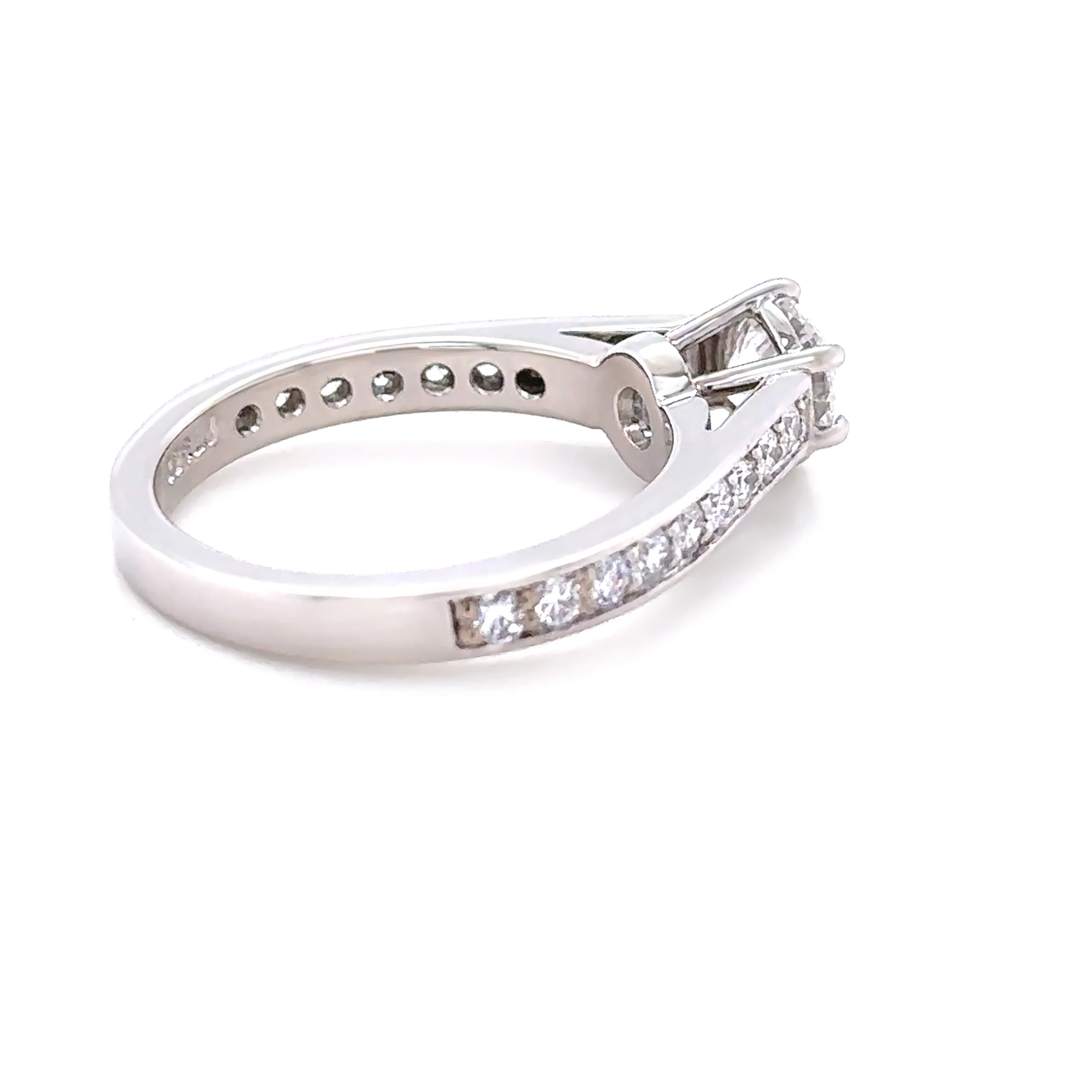 James Allen Platinum Diamond Engagement Ring 1.09ct 6.46g - Image 5