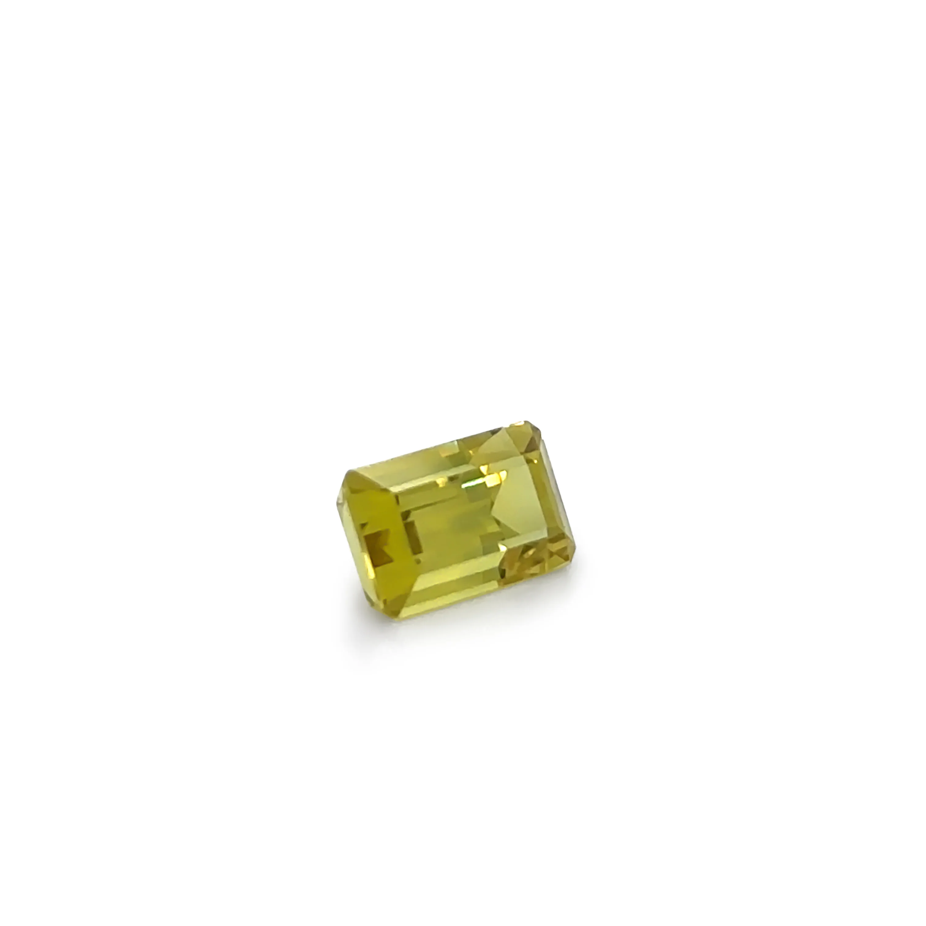 Loose Emerald-Cut Natural Yellow Sapphire 3.27ct - Image 7