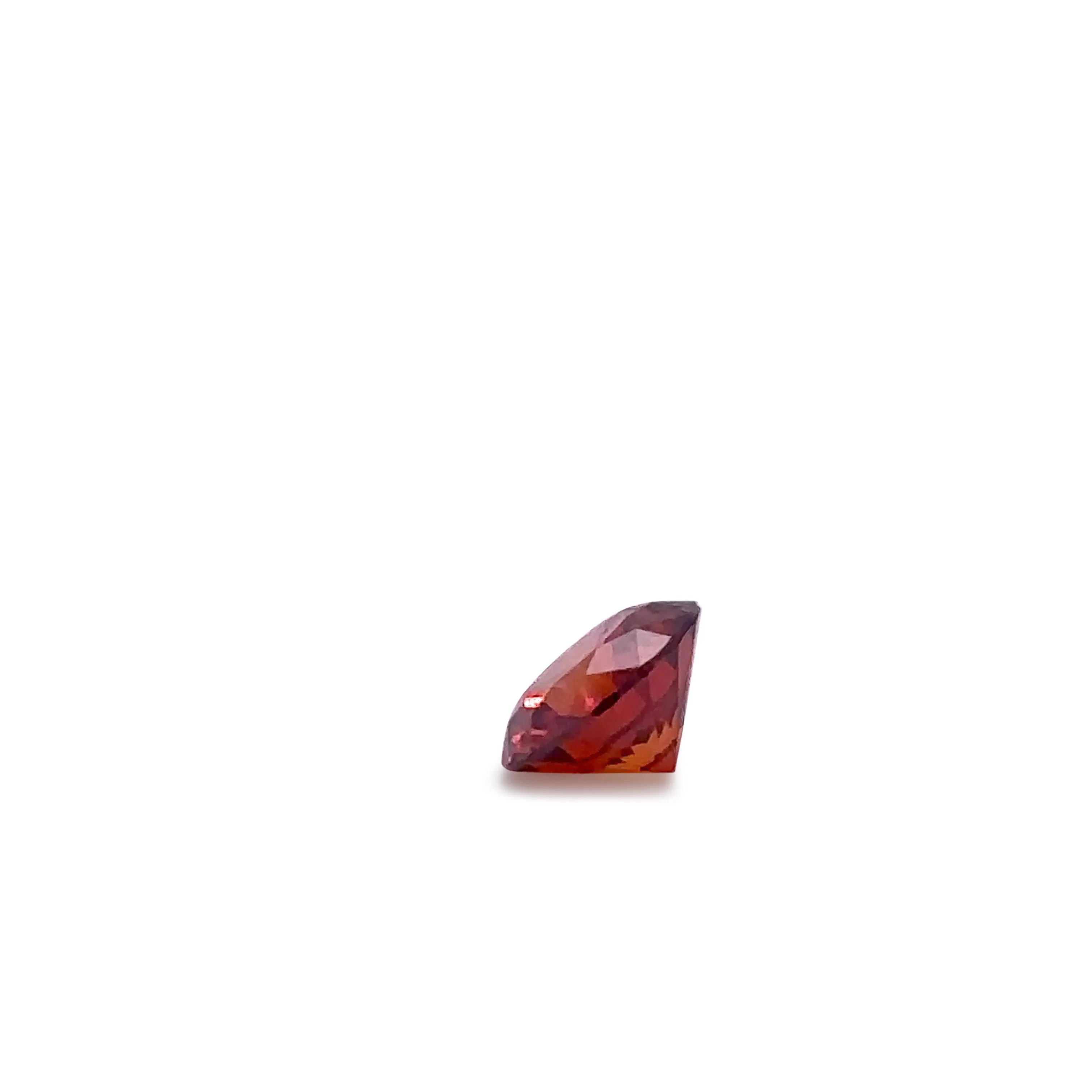 Loose Lab Grown Fancy Deep Orange Diamond 1.10ct - Image 3