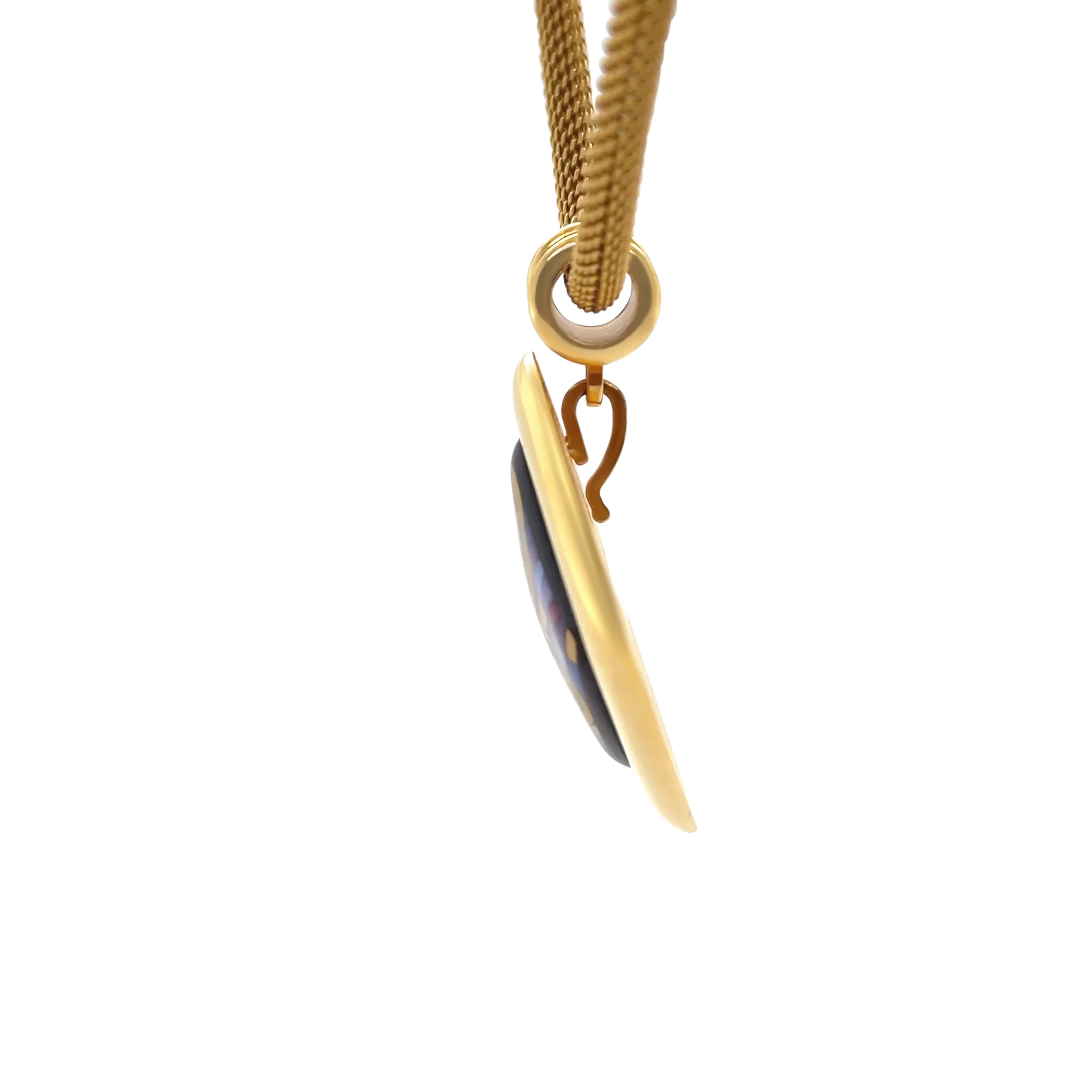 Michaela Frey Wille Gold-Plated Multi-Colour Pendant Necklace - Image 4